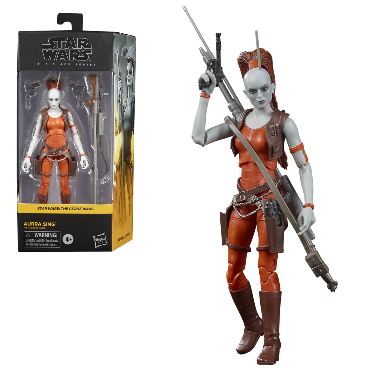 Hasbro - Star Wars - The Black Series - The Clone Wars Aurra Sing 15cm
