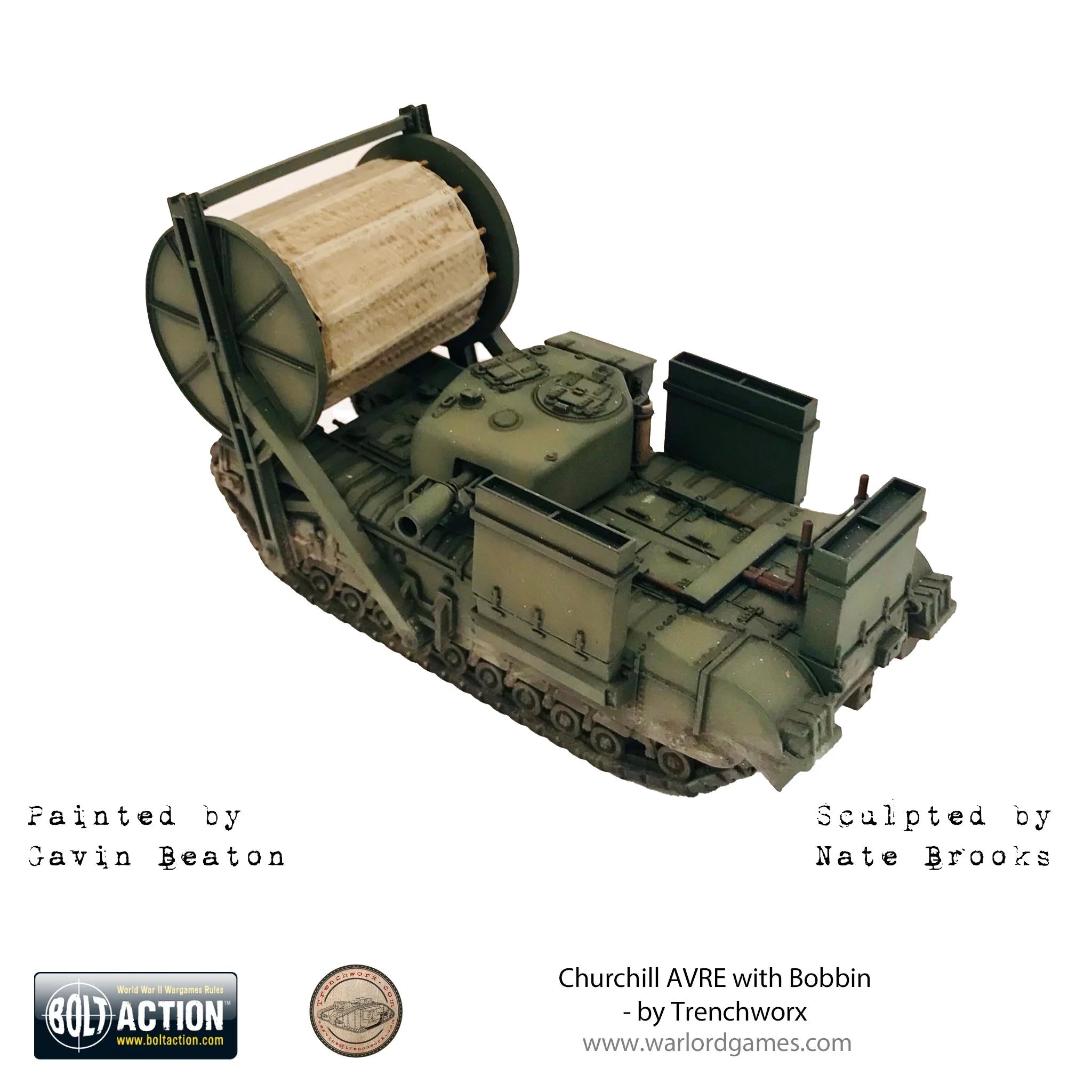 Bolt Action - Churchill AVRE with Bobbin