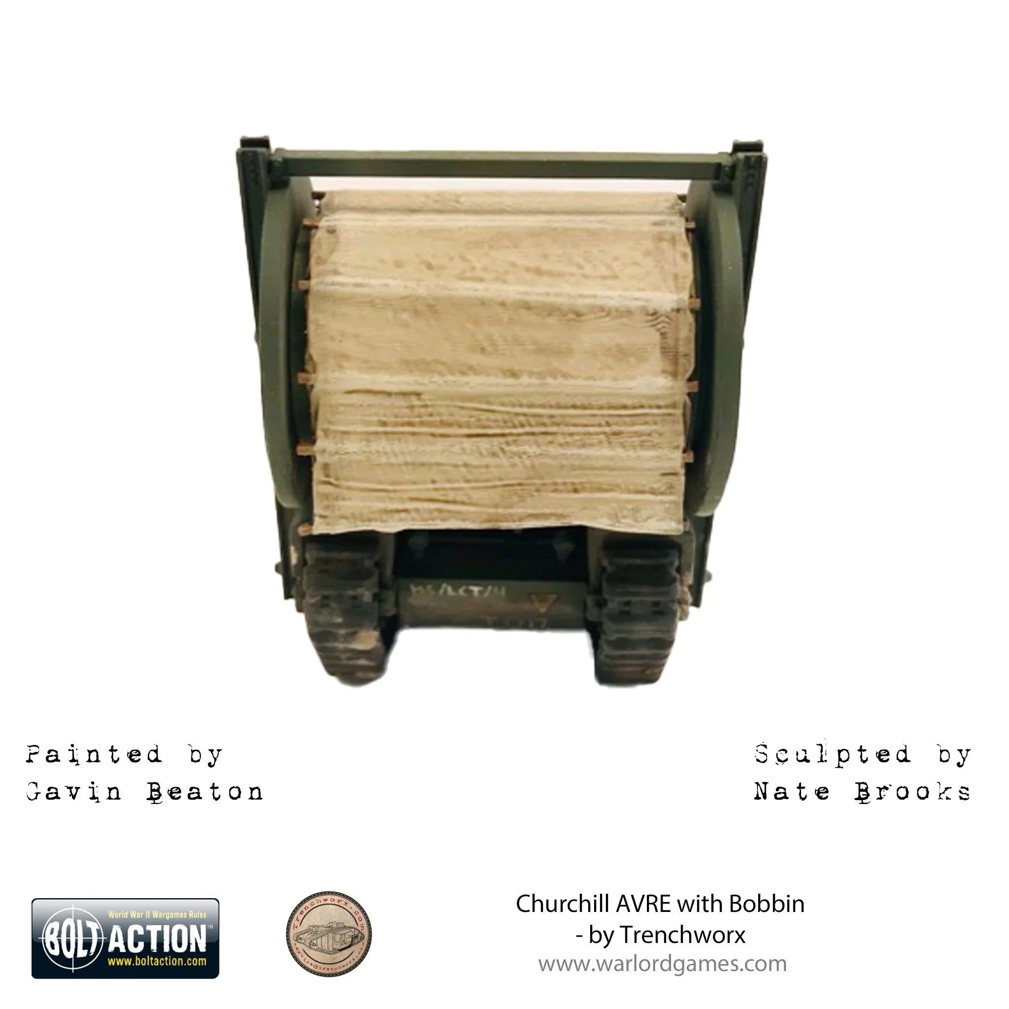 Bolt Action - Churchill AVRE with Bobbin