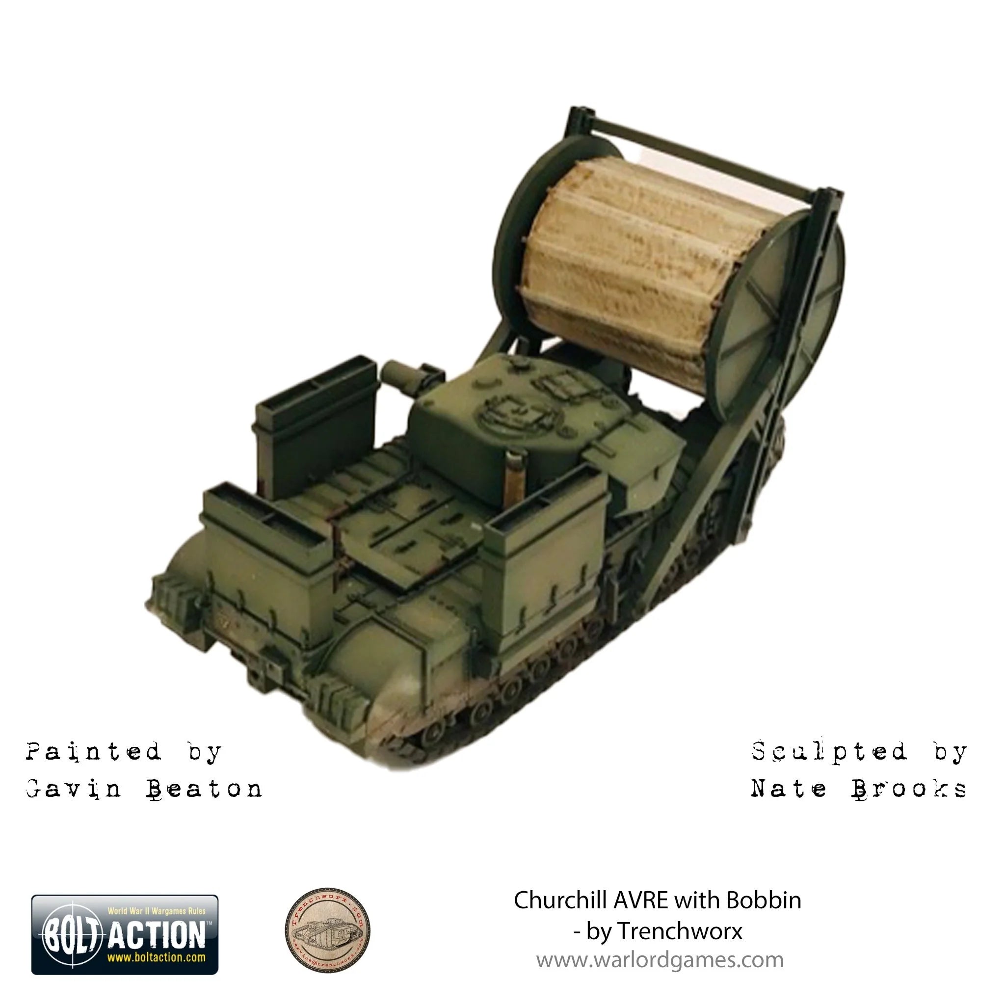 Bolt Action - Churchill AVRE with Bobbin