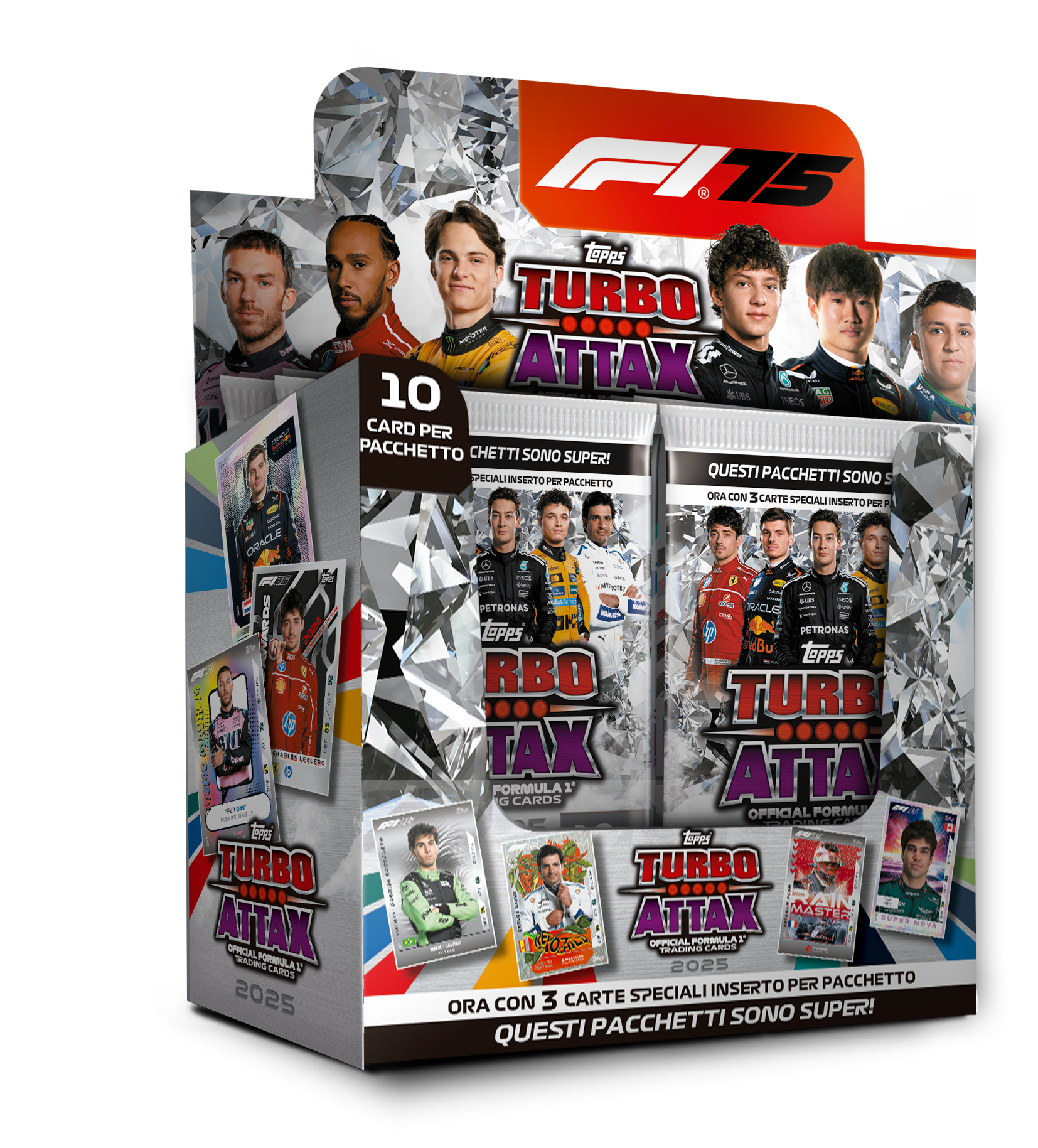 Topps - F1 - Turbo Attax -  Booster Box (24) - 2025