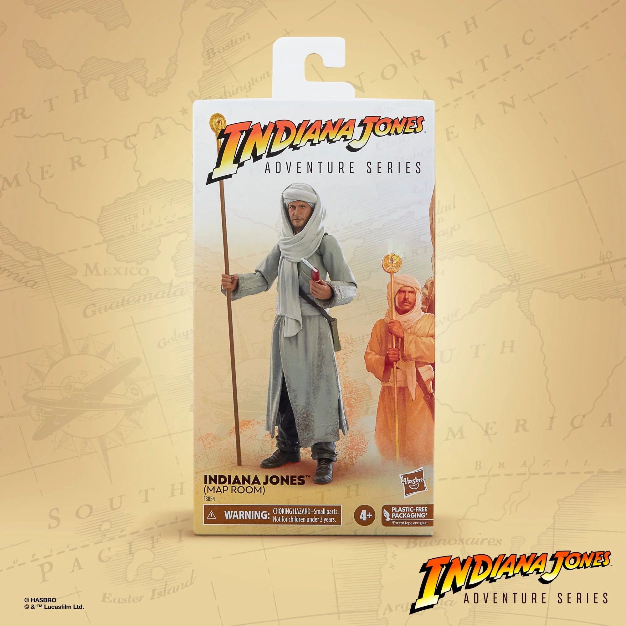 Hasbro - Indiana Jones Adventure Series - Indiana Jones (Stanza della mappa)