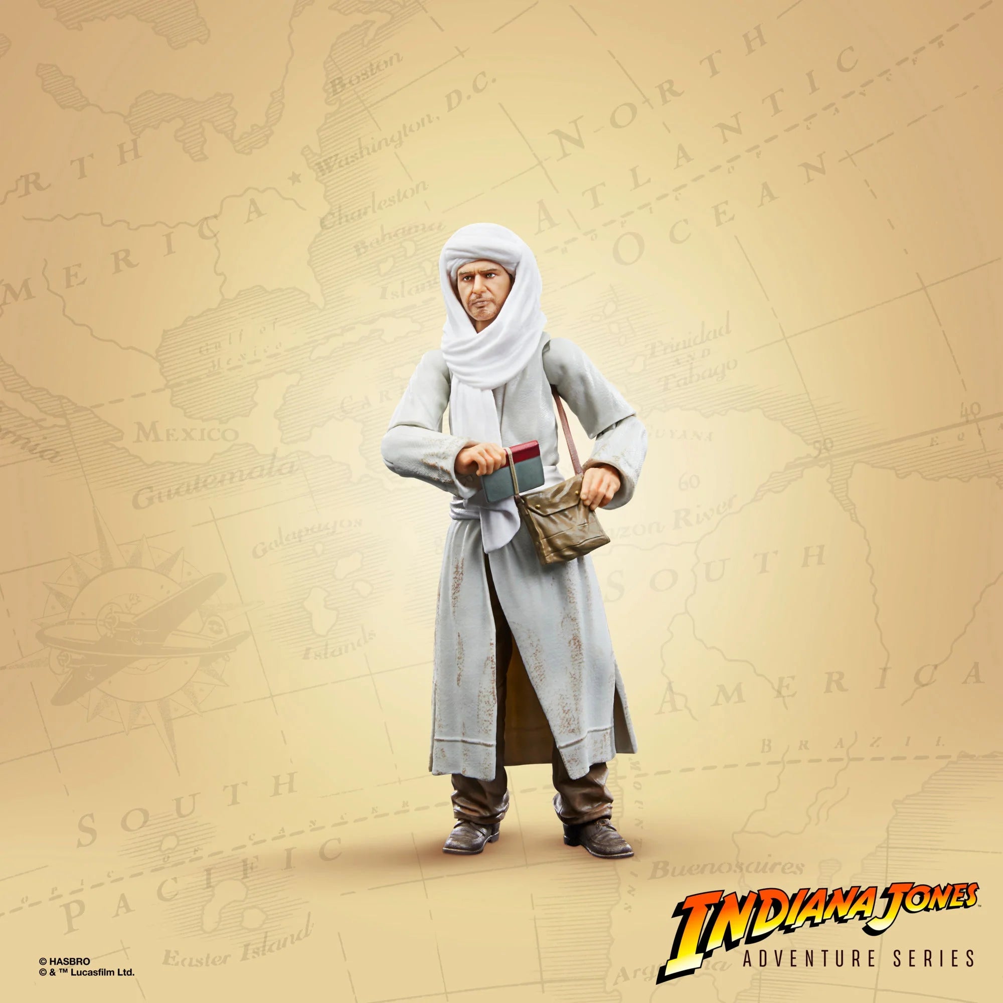 Hasbro - Indiana Jones Adventure Series - Indiana Jones (Stanza della mappa)