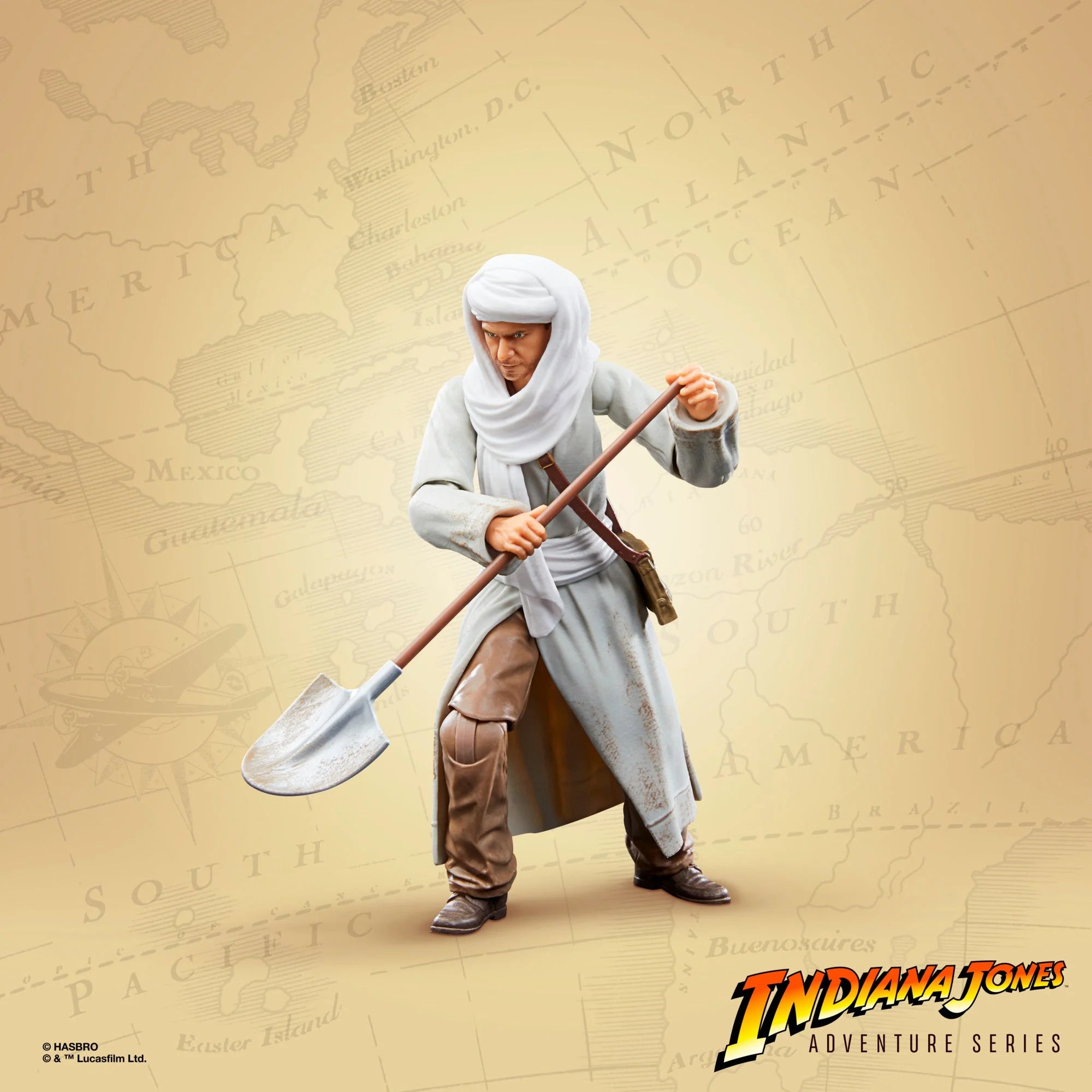 Hasbro - Indiana Jones Adventure Series - Indiana Jones (Stanza della mappa)