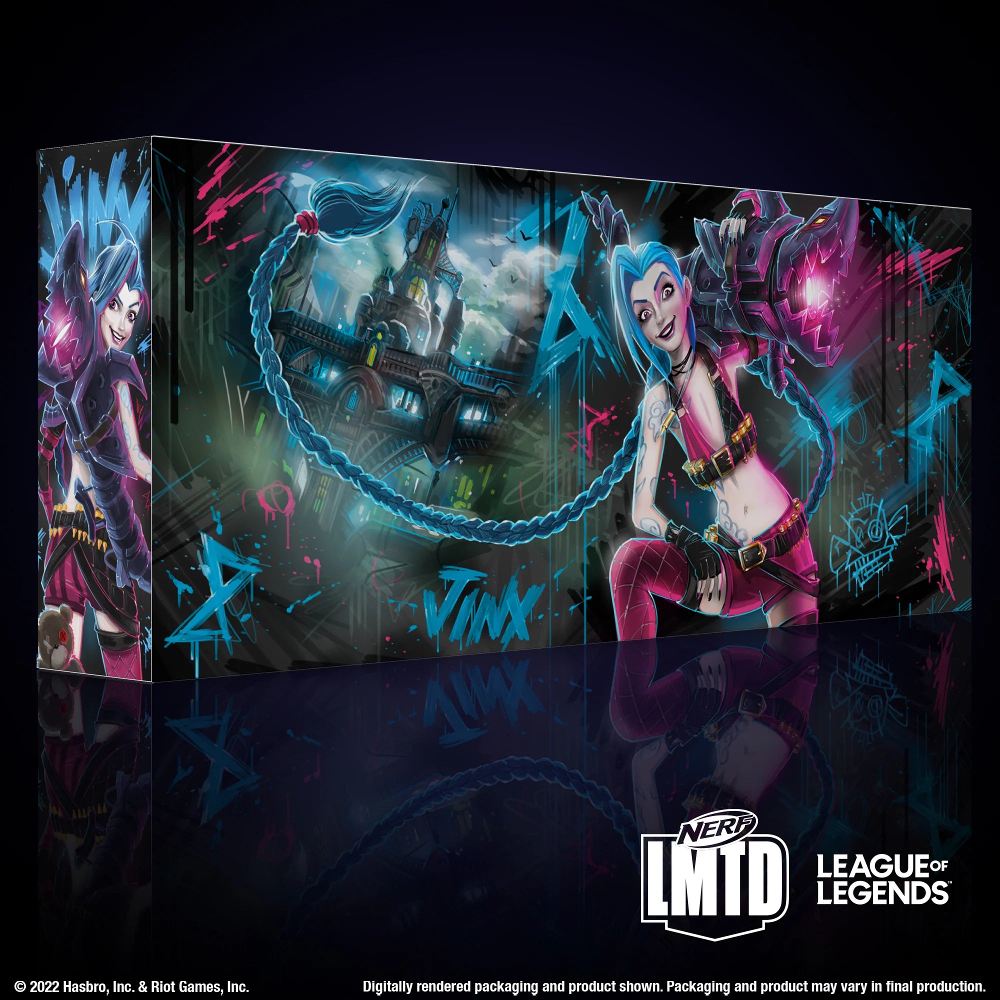 Hasbro - Nerf LMTD League of Legends - Blaster Jinx Fishbones
