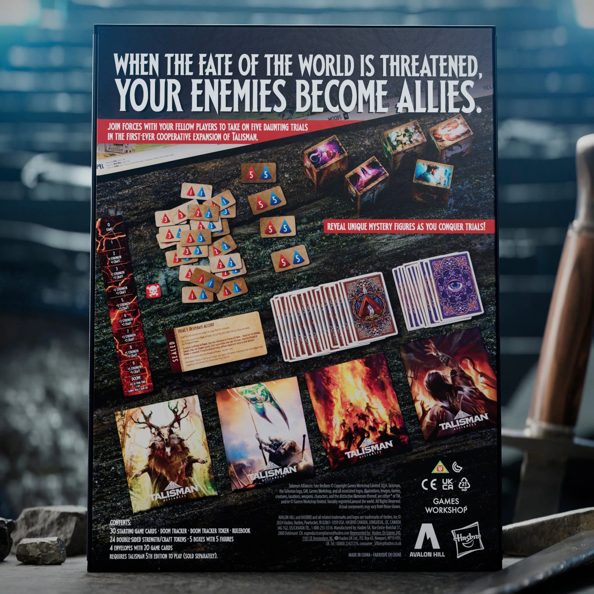 Hasbro - Avalon Hill - TALISMAN Alleanze: Il Richiamo del Destino