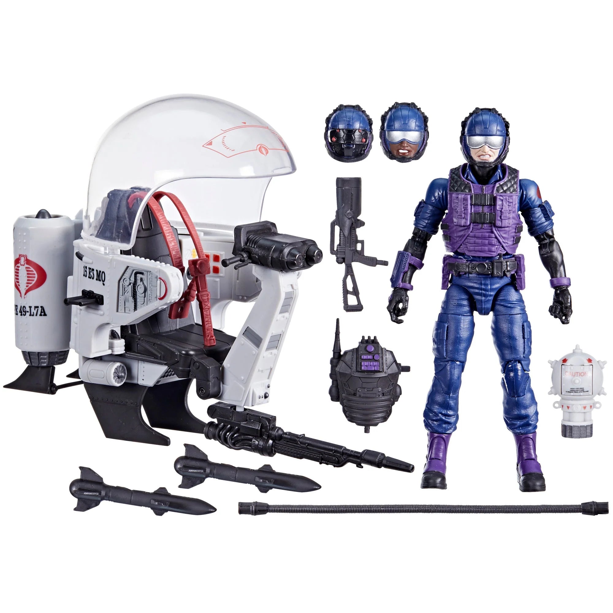 Hasbro - G.I. Joe Classified Series - Tele-Viper e Cobra Flight Pod (Trubble Bubble), 79