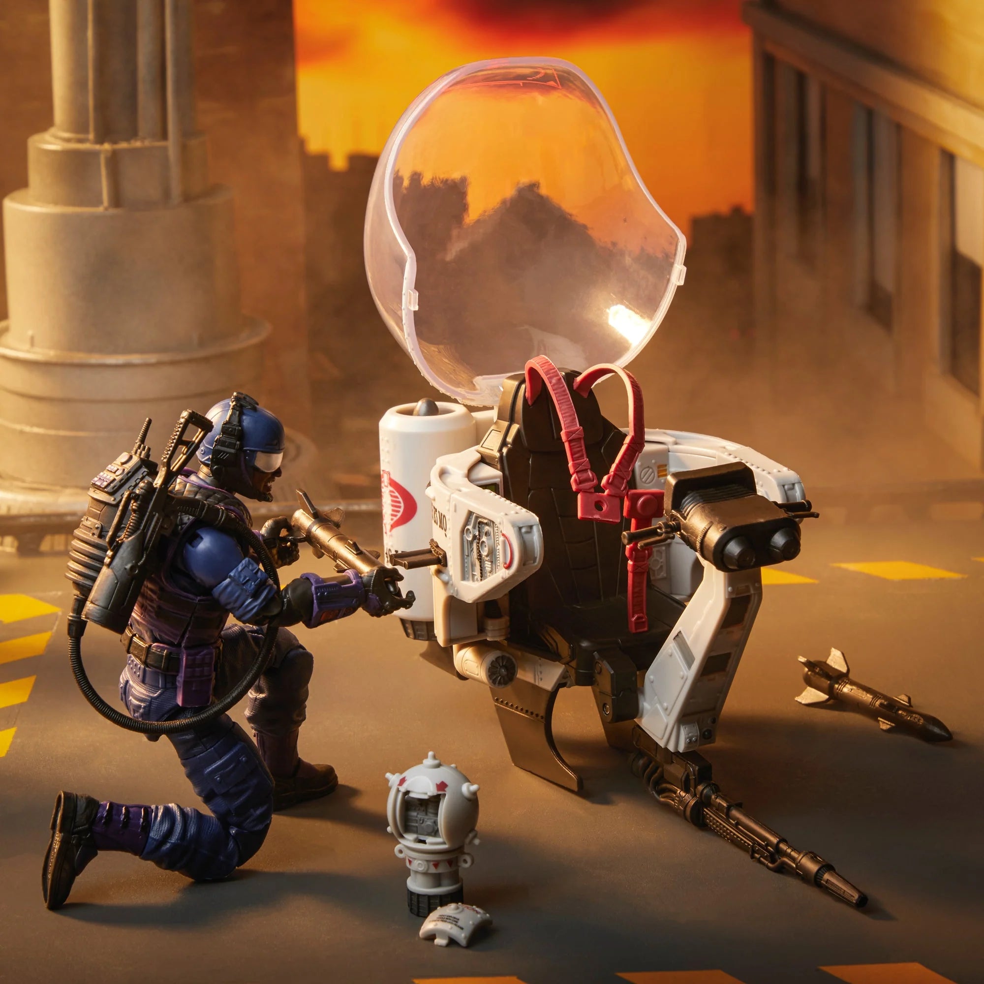 Hasbro - G.I. Joe Classified Series - Tele-Viper e Cobra Flight Pod (Trubble Bubble), 79