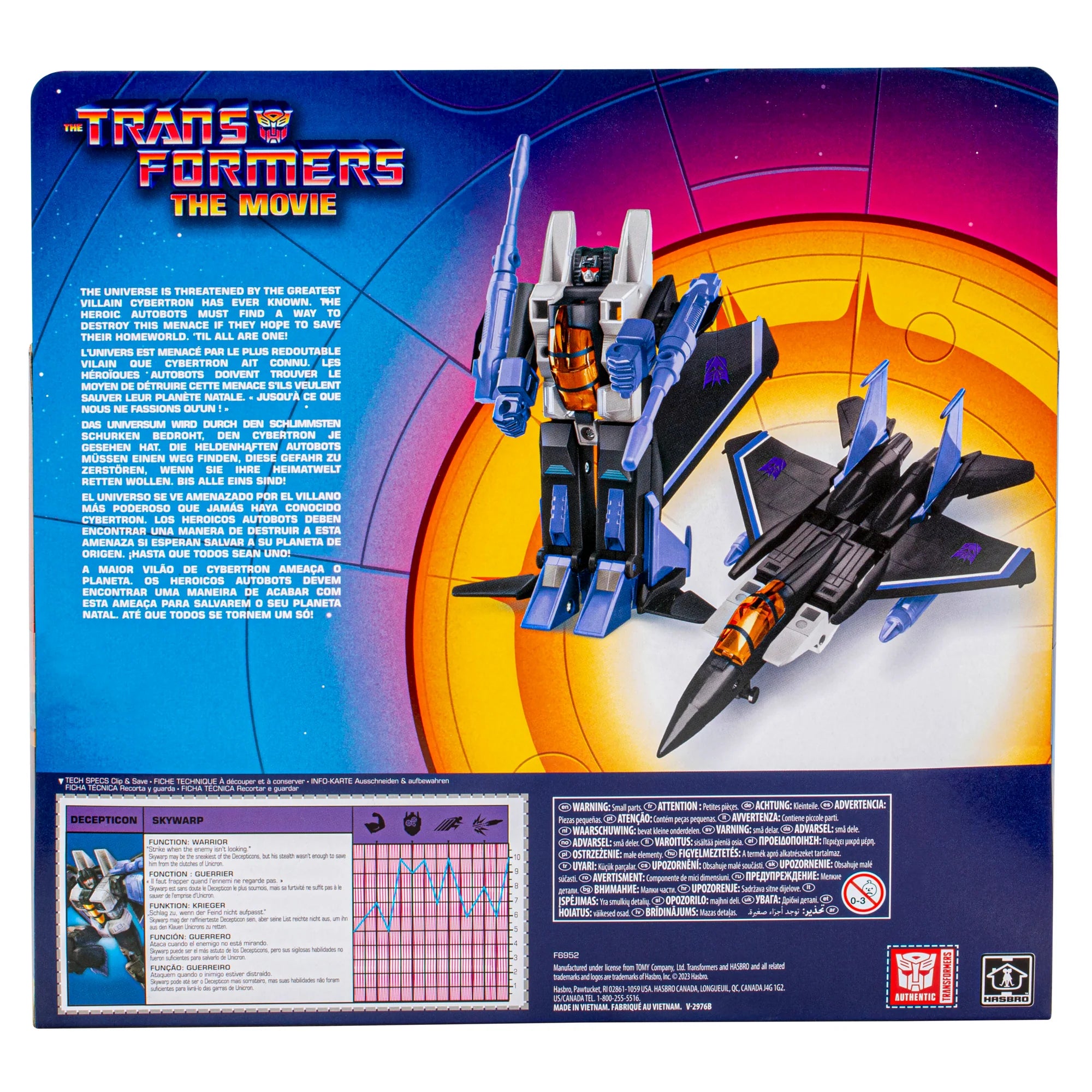 Hasbro - Transformers Retro - The Transformers: The Movie Skywarp