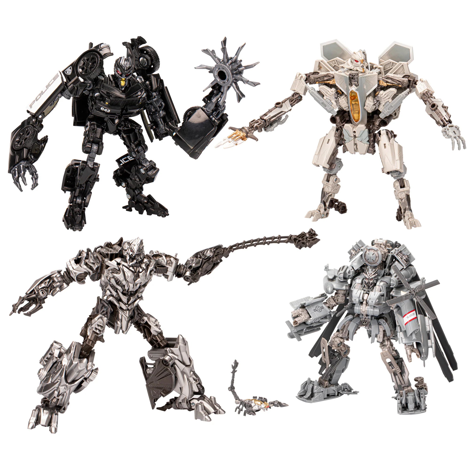 Hasbro - Transformers Studio Series - Transformers Movie 1 15th Anniversary Decepticon Multipack