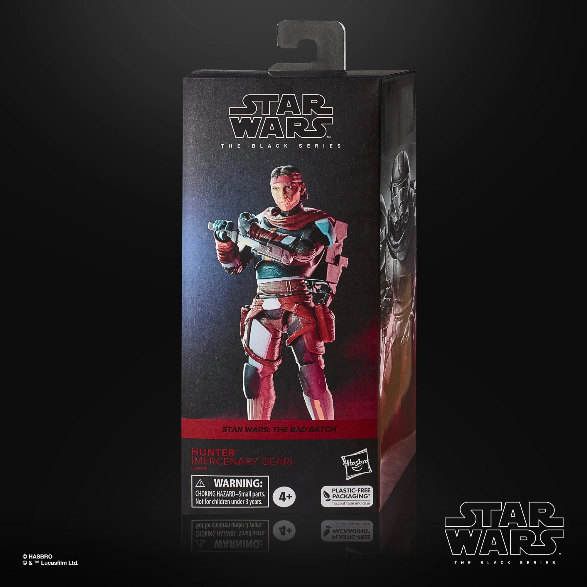 Hasbro - Star Wars - The Black Series - Hunter (completo da mercenario)