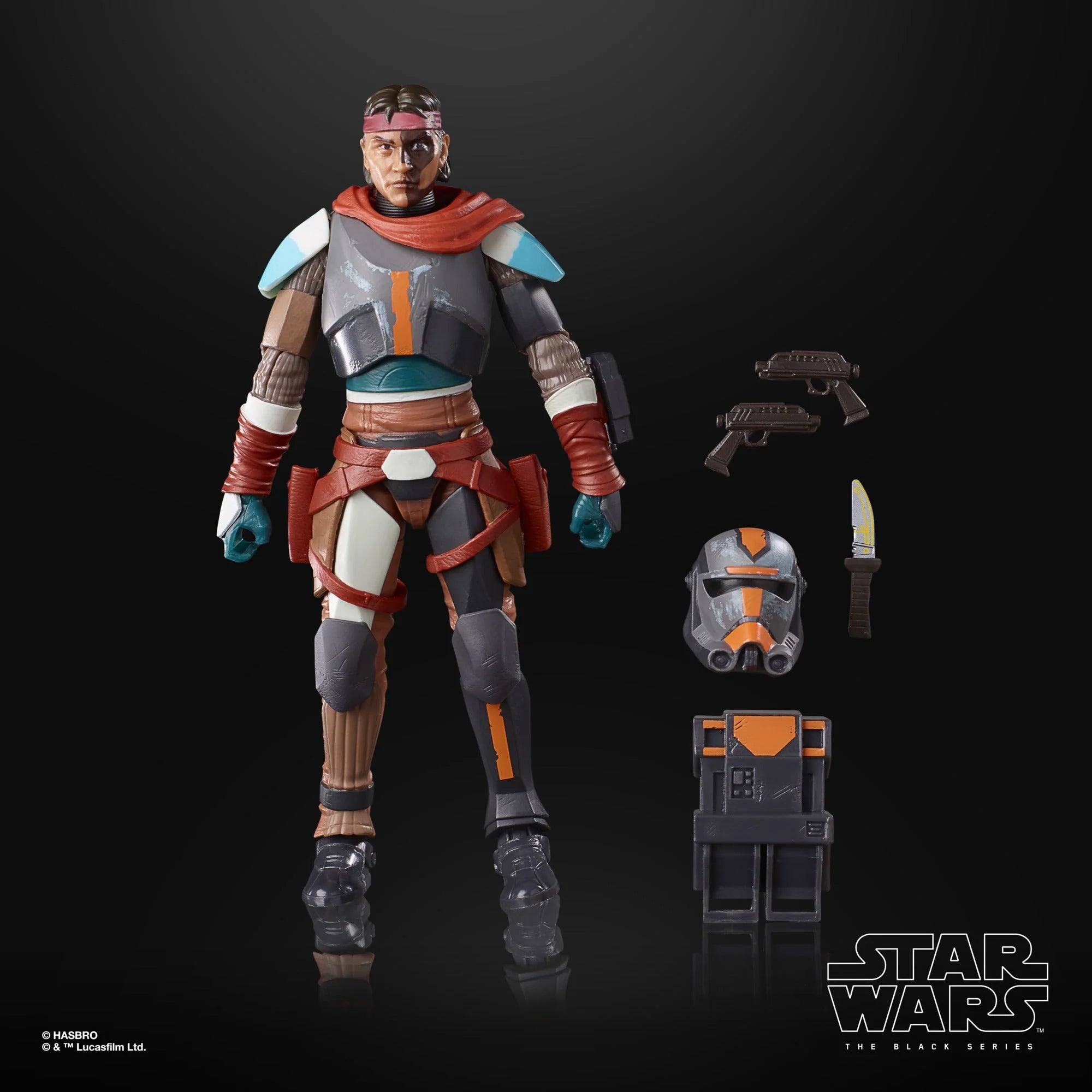 Hasbro - Star Wars - The Black Series - Hunter (completo da mercenario)