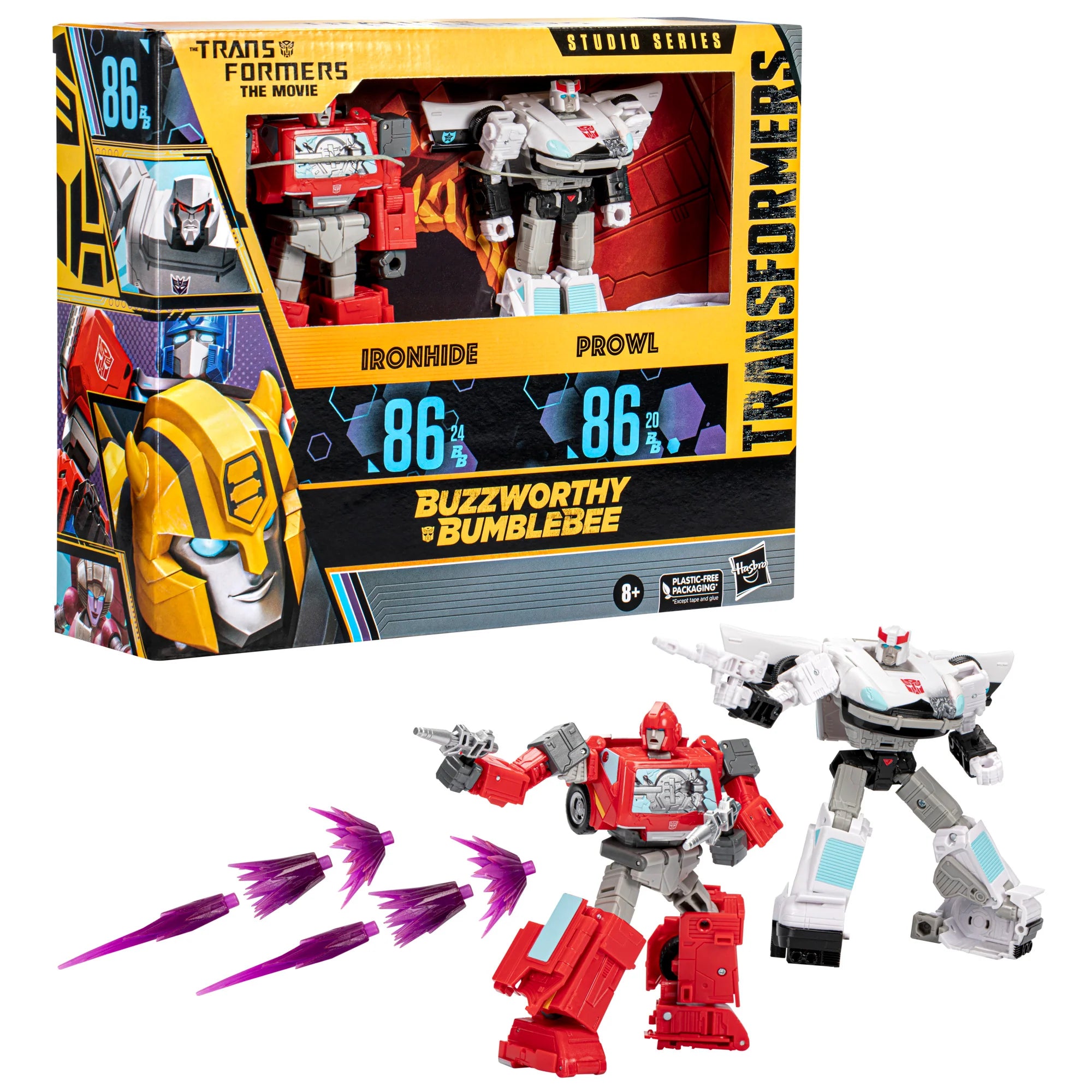 Hasbro - Transformers Studio Series - Ironhide and Prowl