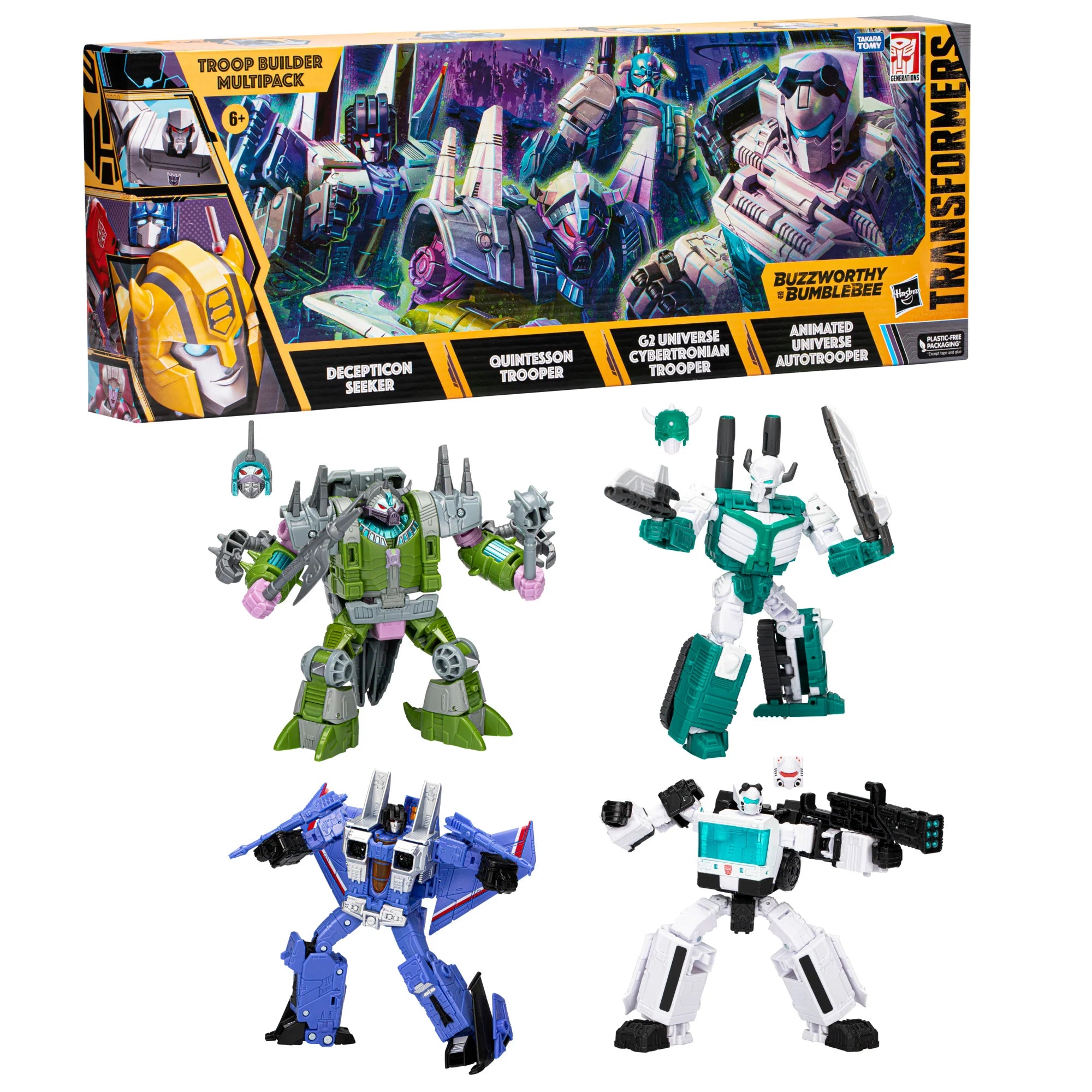 Hasbro - Transformers - Buzzworthy Bumblebee Troop Builder Multipack