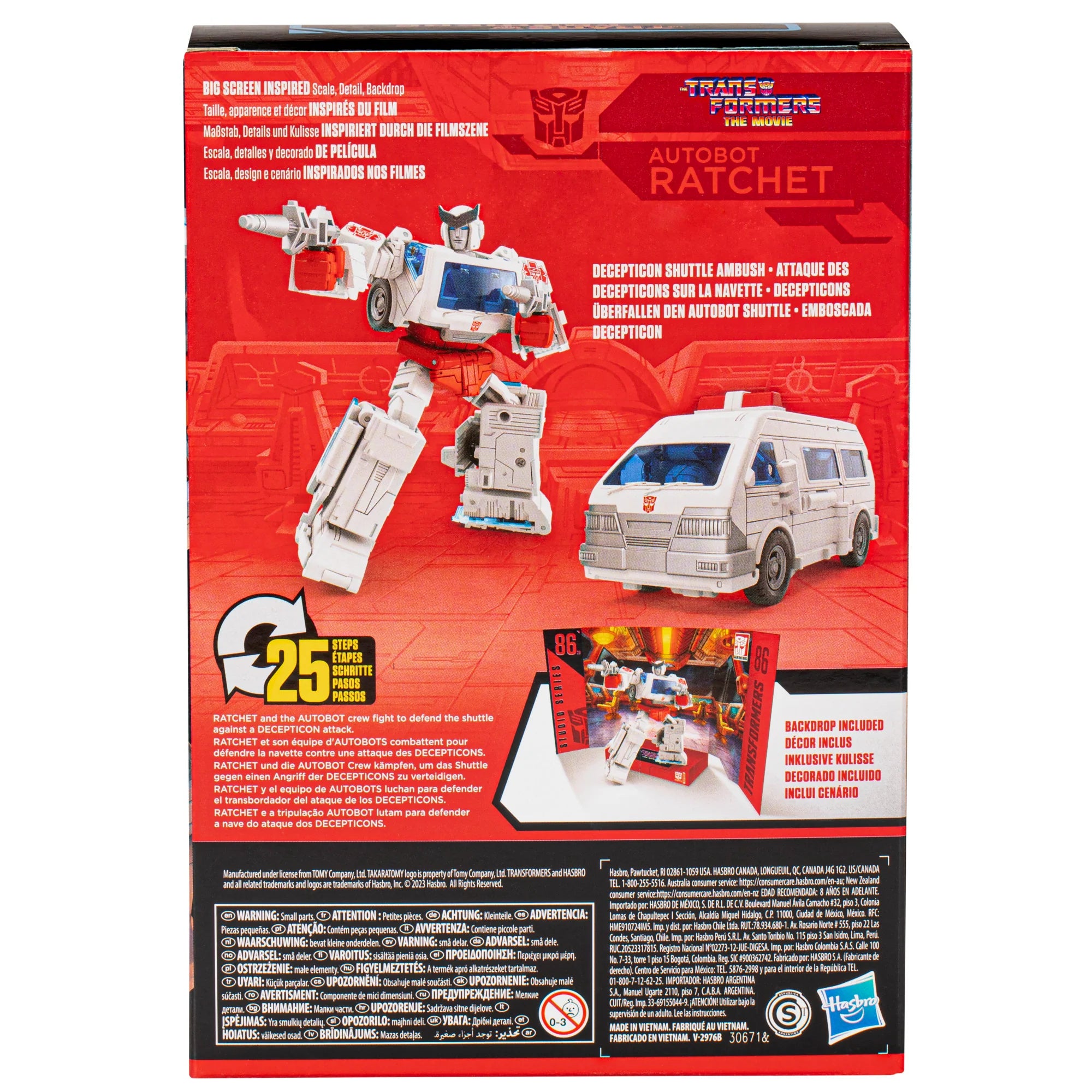 Hasbro - Transformers Studio Series Voyager - The Transformers: The Movie 86-23 Autobot Ratchet