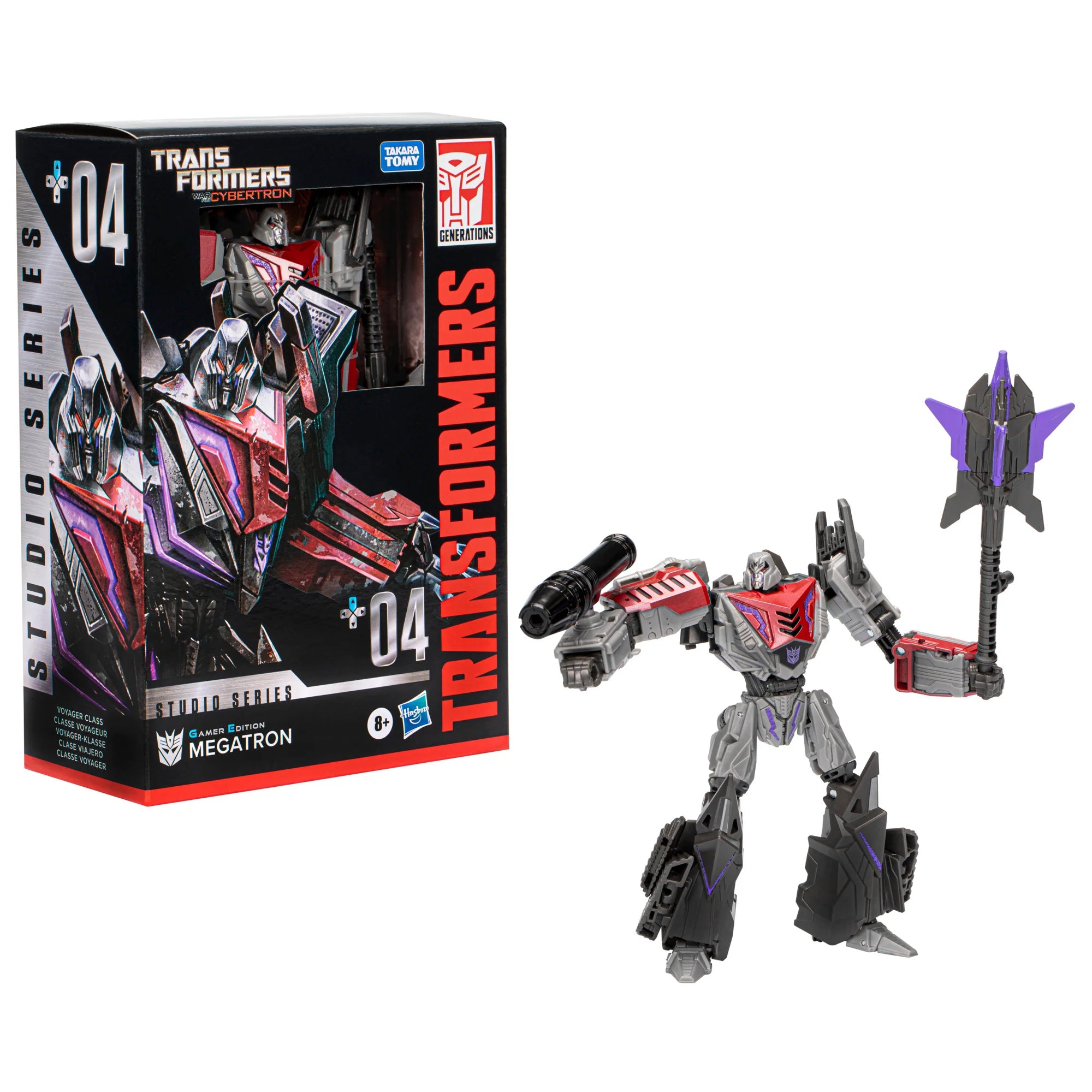 Hasbro - Transformers Studio Series - Voyager 04 Gamer Edition Megatron