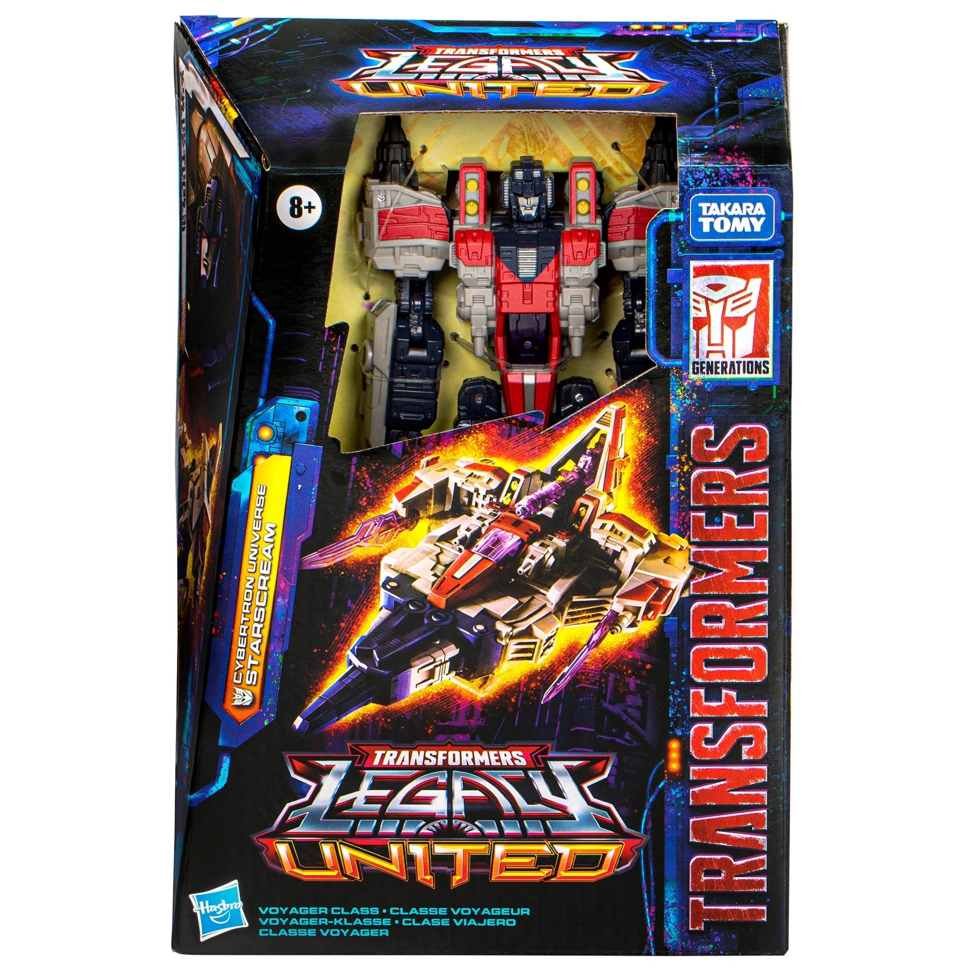 Hasbro - Transformers Legacy United - Voyager Class, Starscream (Universo Cybertron)