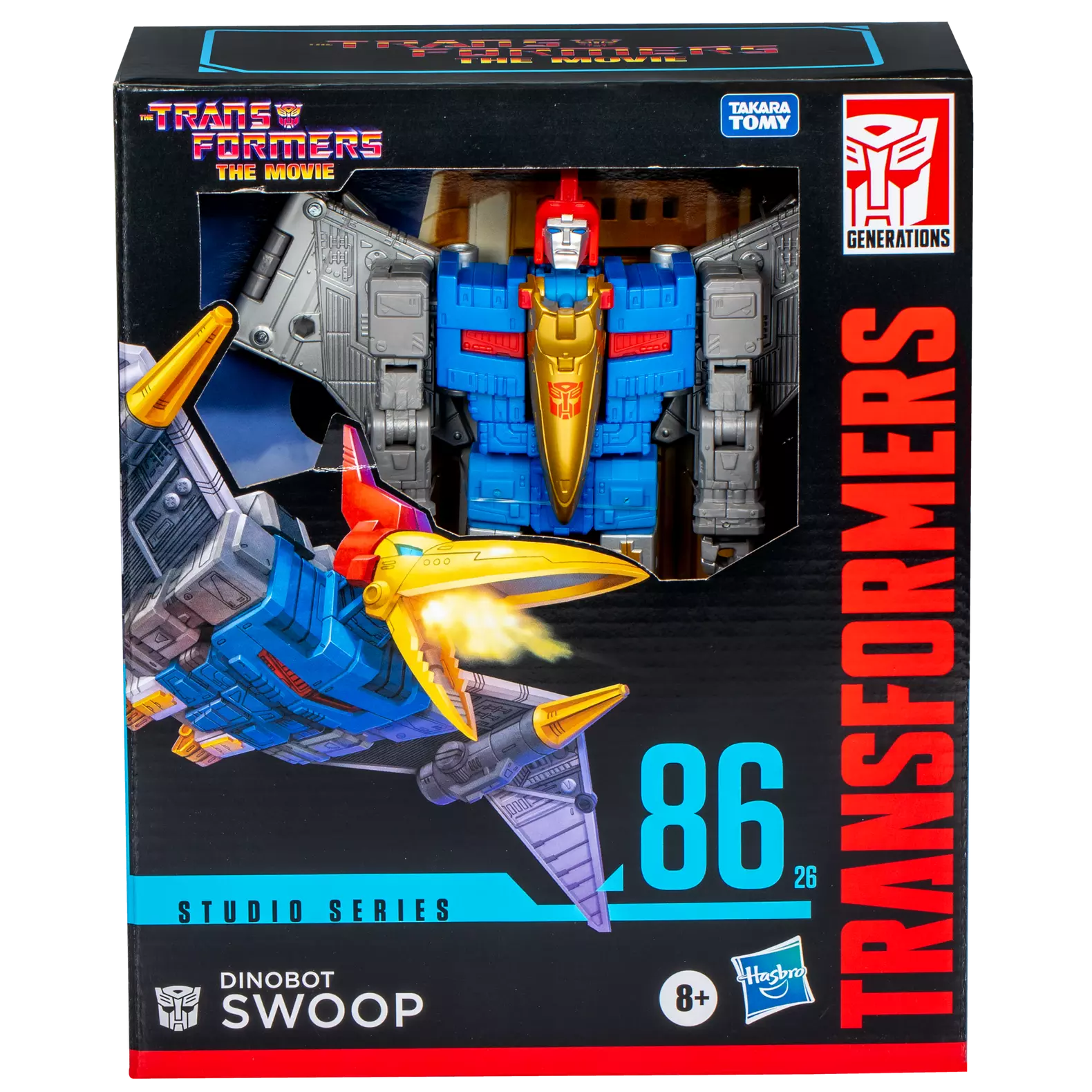 Hasbro - Transformers - Studio Series 86-26 - Leader Class Dinobot Swoop, ispirata al film