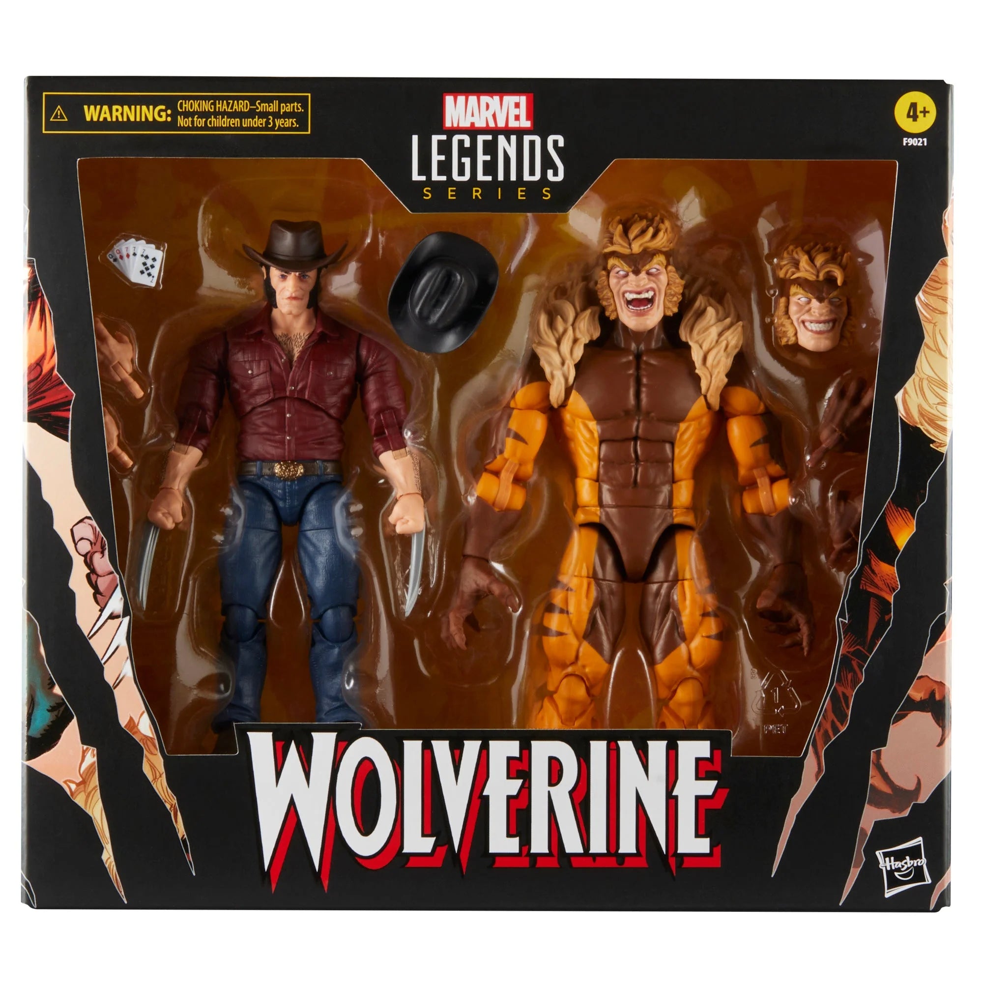 Hasbro - Marvel Legends Series - Marvel's Logan vs Sabretooth