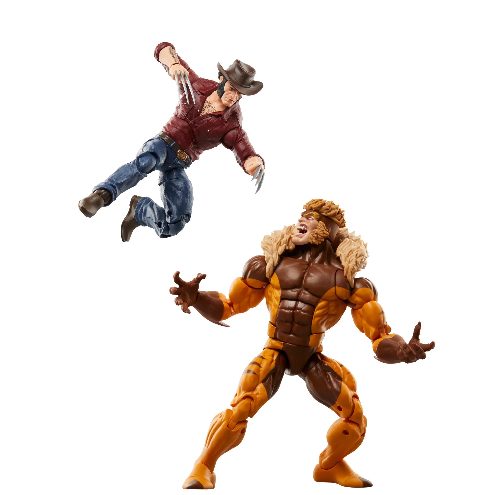 Hasbro - Marvel Legends Series - Marvel's Logan vs Sabretooth