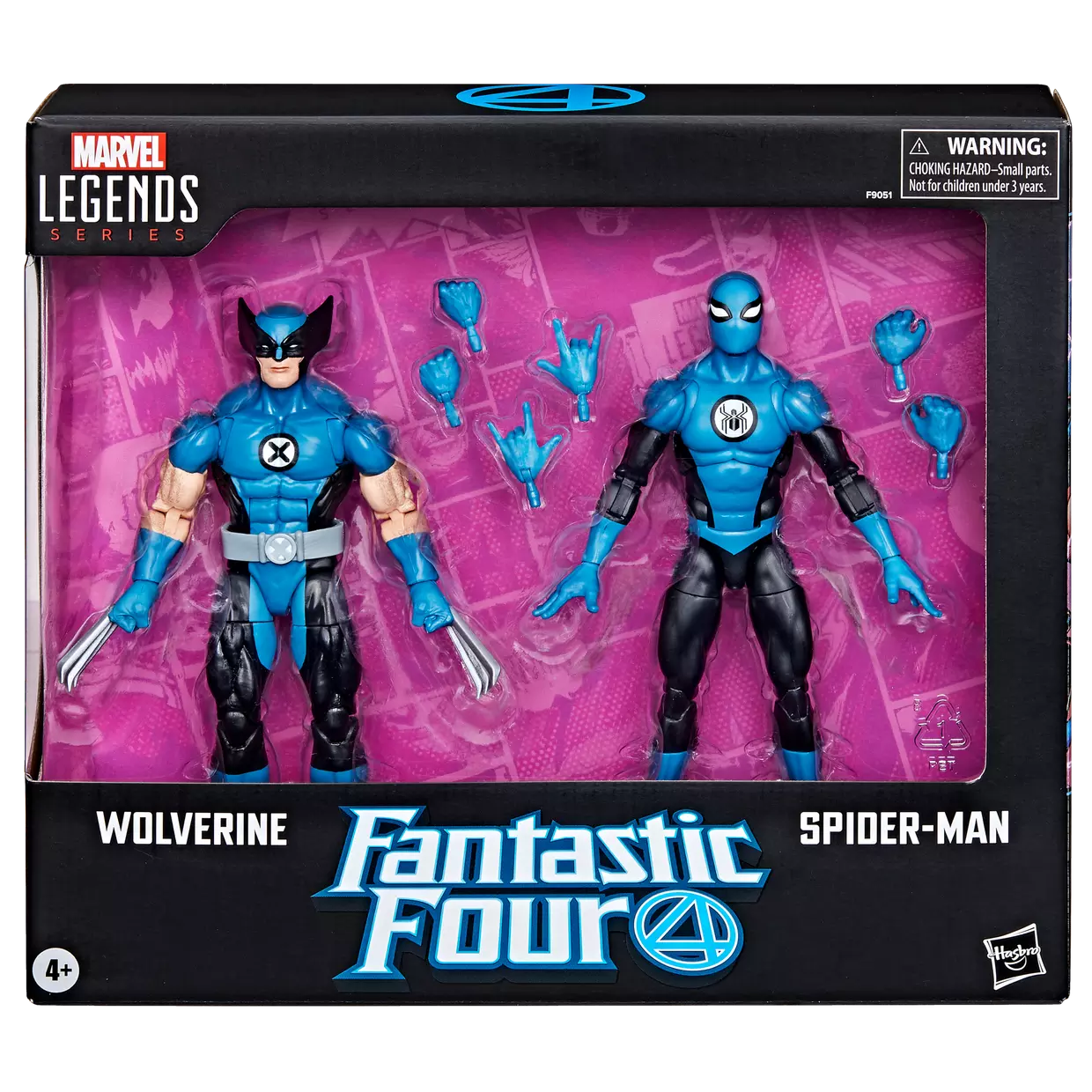 Hasbro - Marvel Legends Series - Wolverine e Spider-Man