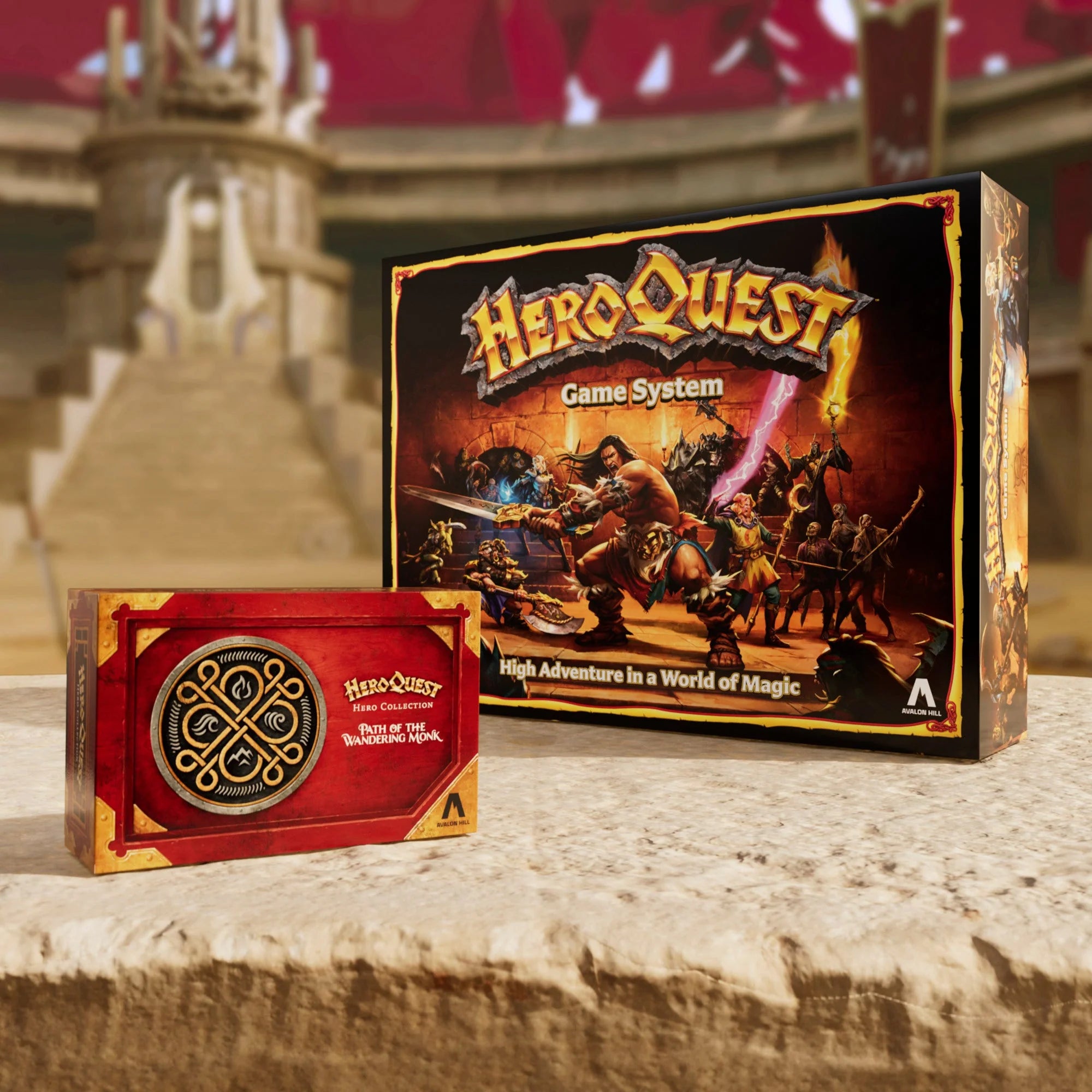 Hasbro - HeroQuest - Hero Collection: Il cammino del Monaco errante - Eng