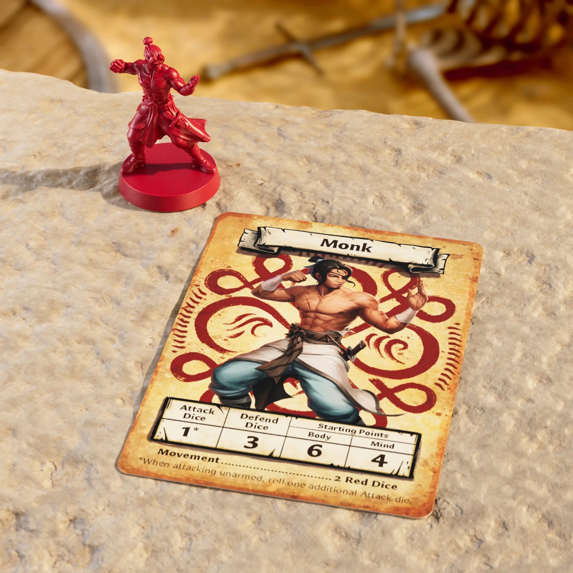 Hasbro - HeroQuest - Hero Collection: Il cammino del Monaco errante - Eng