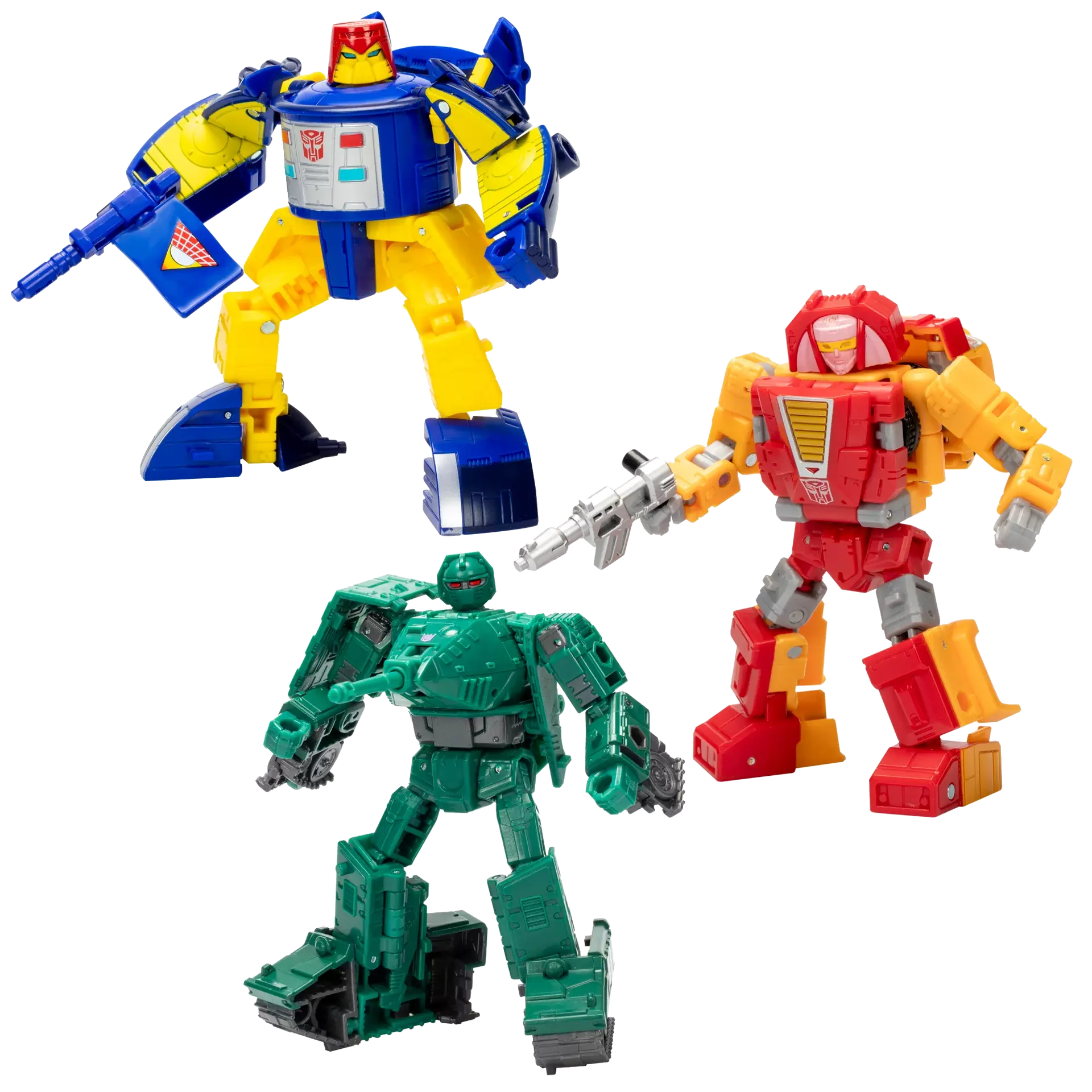 Hasbro - Transformers - Generations Selects, -Legacy United - Confezione da 3 Go-Bot Guardians
