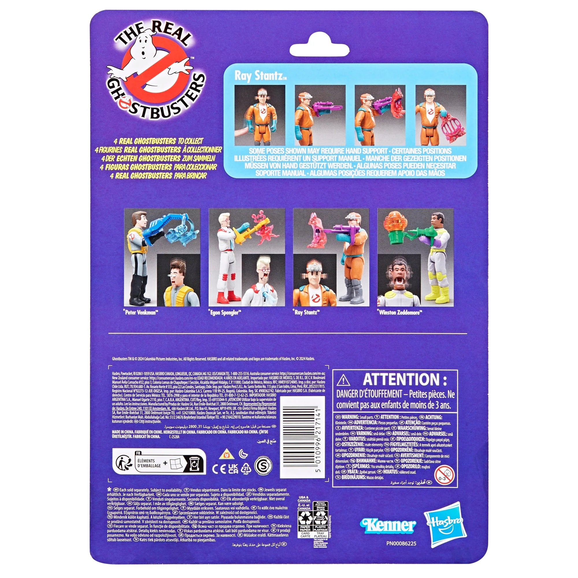 Hasbro - Ghostbusters - Kenner Classics The Real Ghostbusters - Ray Stantz e Fantasma Jail Jaw
