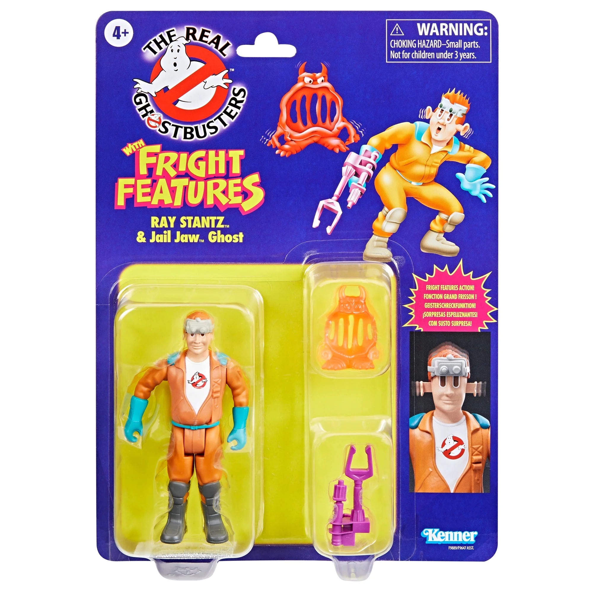 Hasbro - Ghostbusters - Kenner Classics The Real Ghostbusters - Ray Stantz e Fantasma Jail Jaw