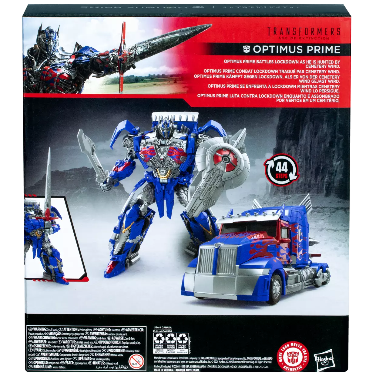 Hasbro - Transformers - Studio Series - Leader Class Transformers: Age of Extinction Optimus Prime