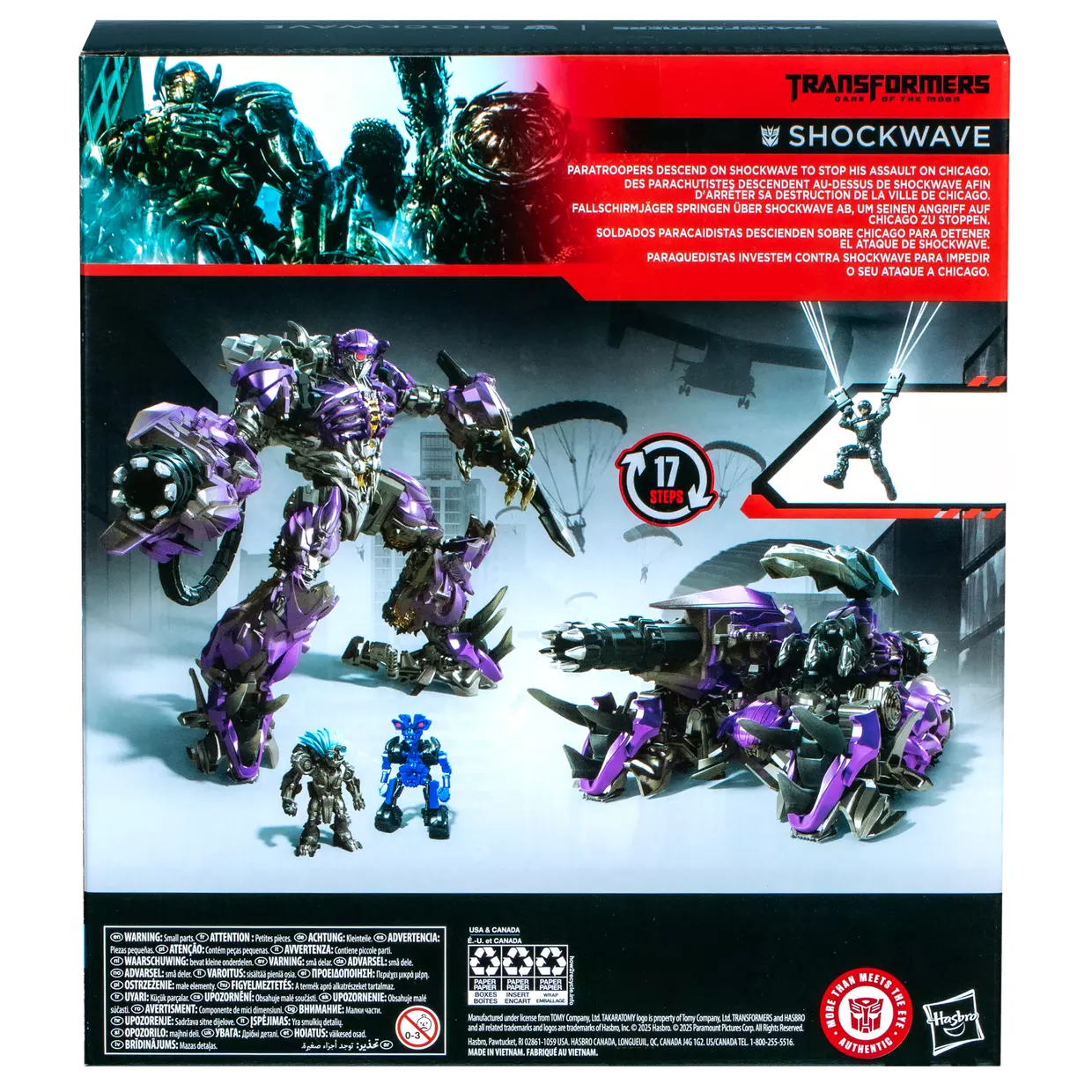 Hasbro - Transformers Studio Series - Leader Class Transformers: Dark of the Moon Shockwave