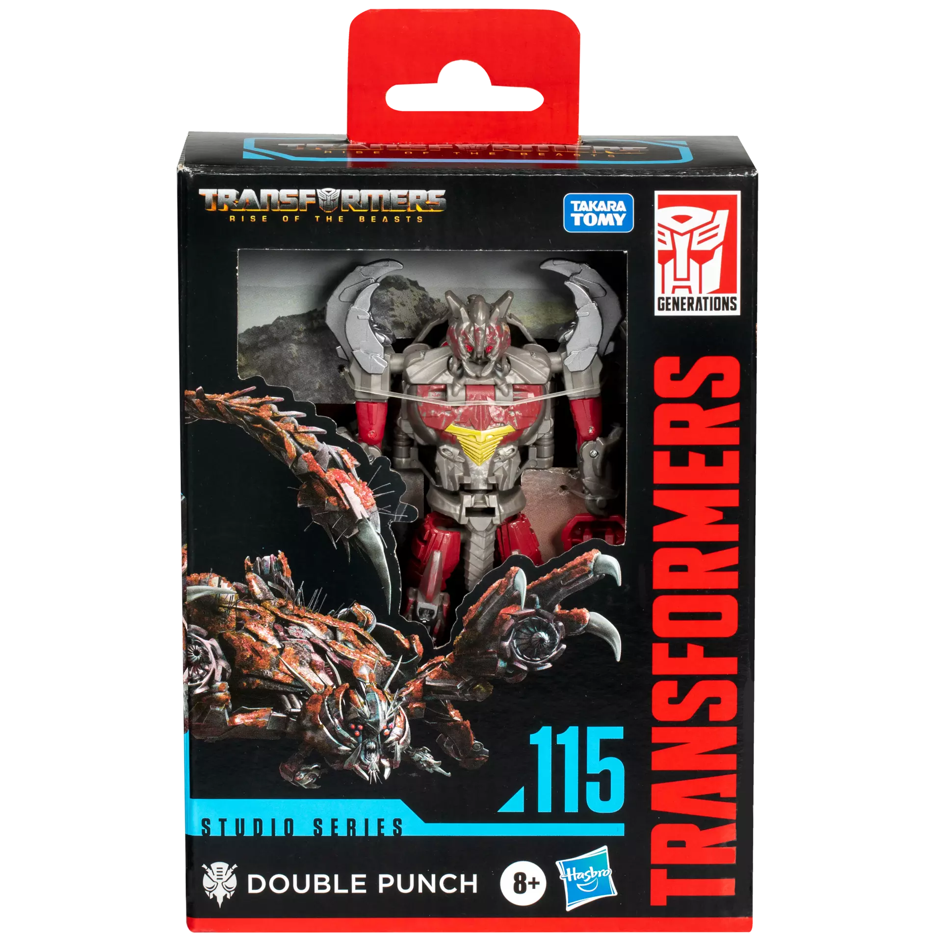 Hasbro - Transformers Studio Series 115 - Deluxe Class - Double Punch ispirato al film
