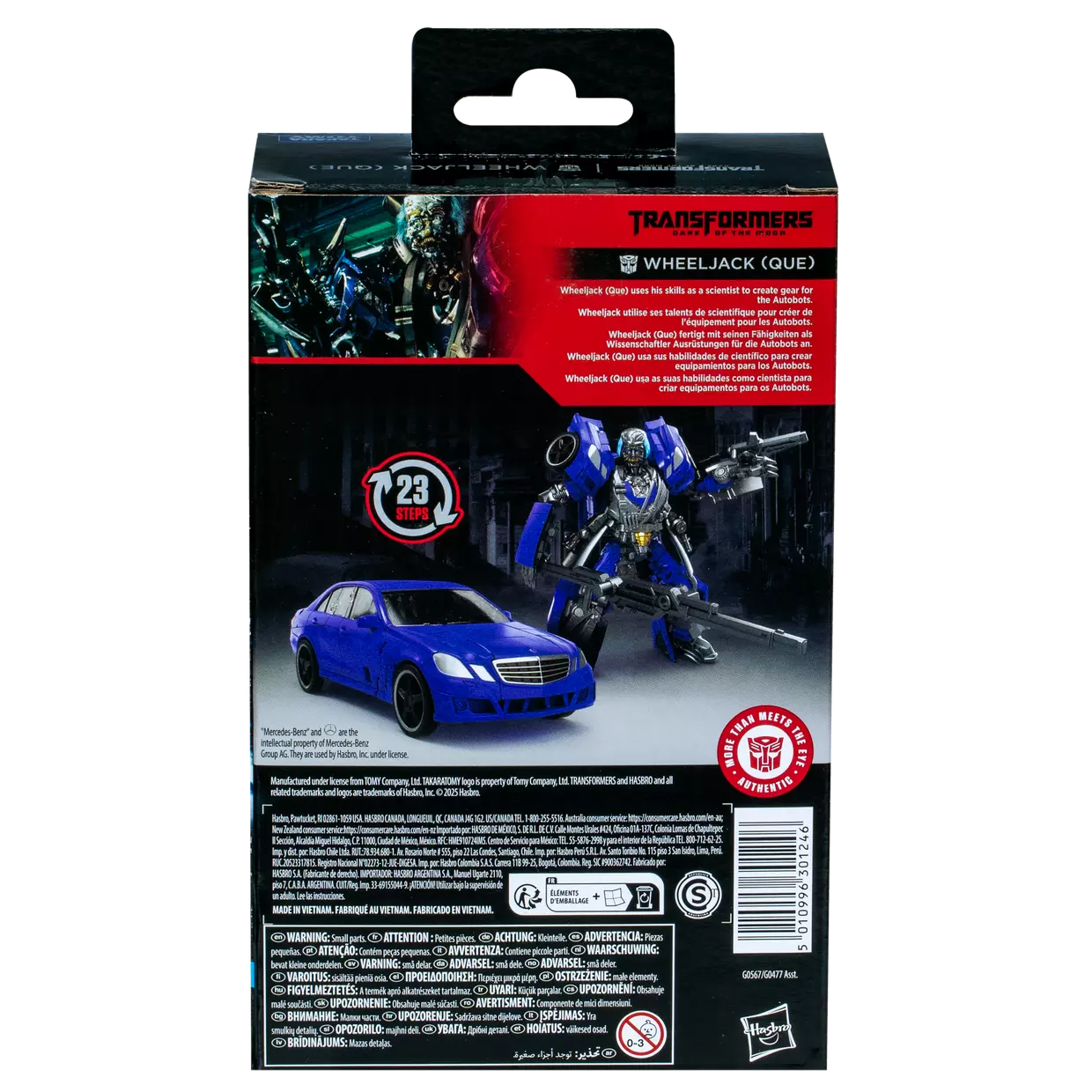 Hasbro - Transformers - Studio Series - Deluxe Class Transformers: Dark of the Moon Wheeljack (Que)