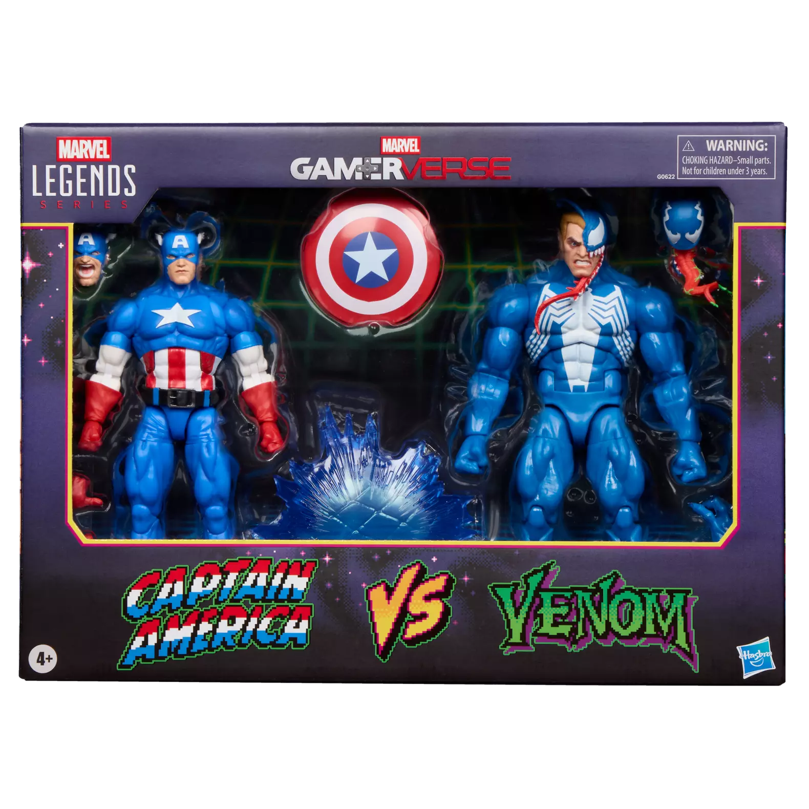 Hasbro - Marvel Legends Series Gamerverse - Captain America vs Venom