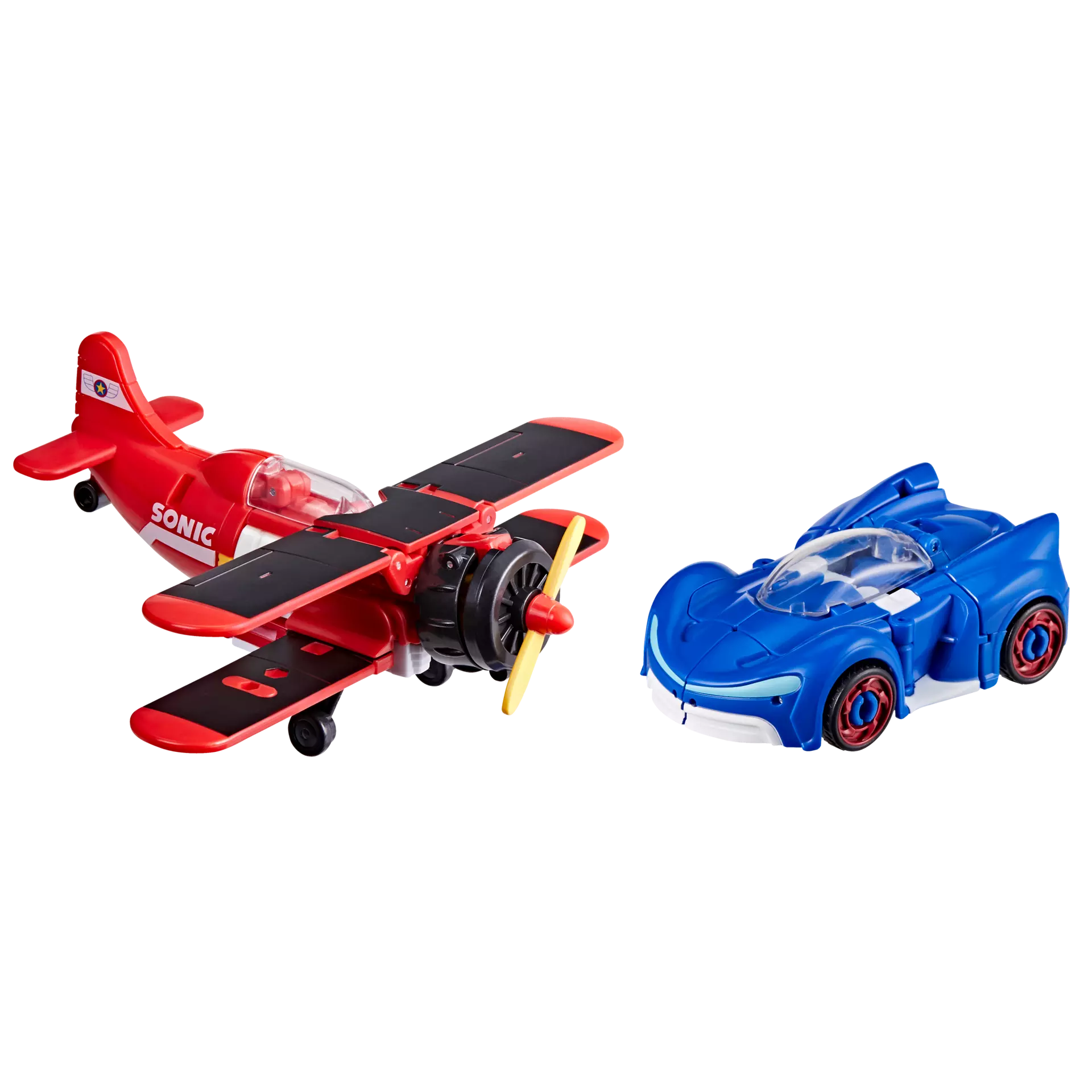 Hasbro - Transformers - Collaborative, Sonic the Hedgehog x Transformers, Wingtail e Blue Booster