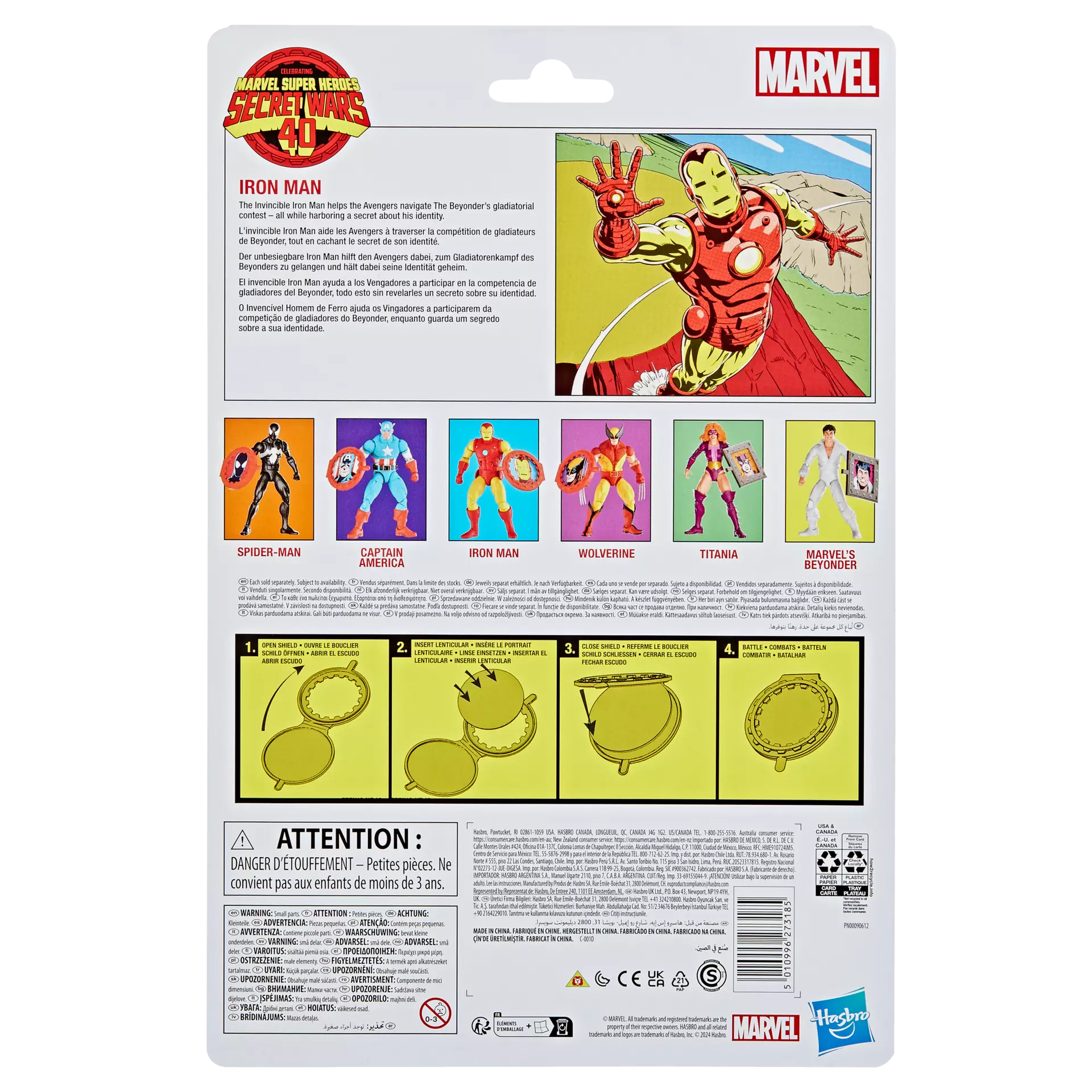 Hasbro - Marvel Legends Series - Iron Man, Guerre segrete