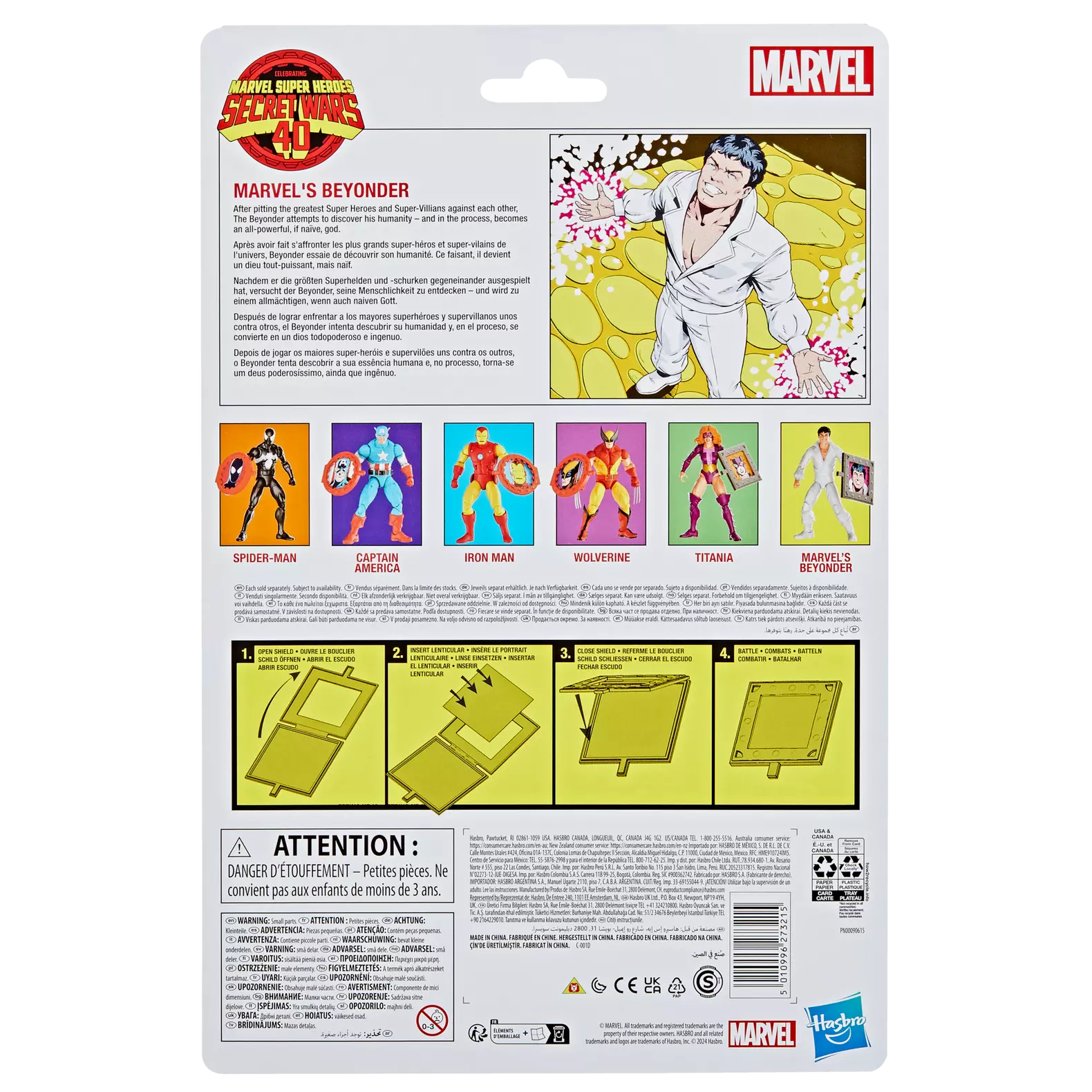 Hasbro - Marvel Legends Series - Marvel’s Beyonder, Guerre segrete