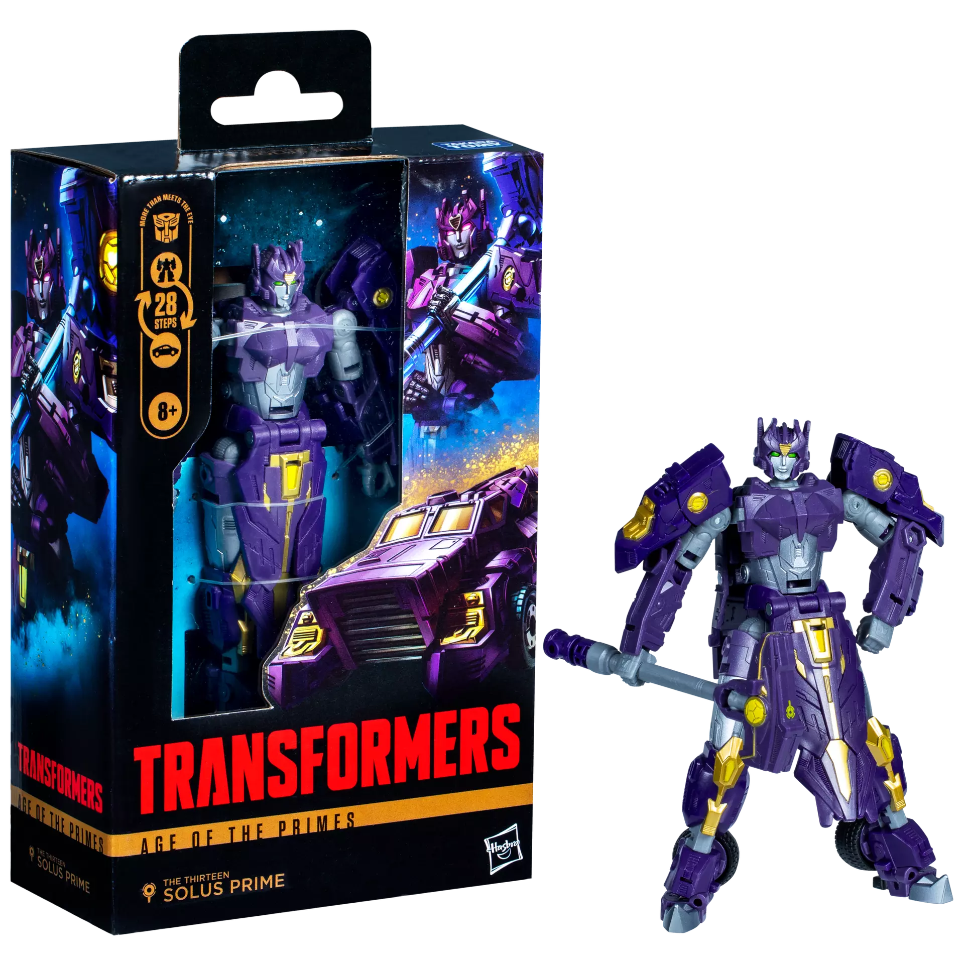 Hasbro - Transformers - Age of the Primes Deluxe Class, Solus Optimus Prime dei Tredici