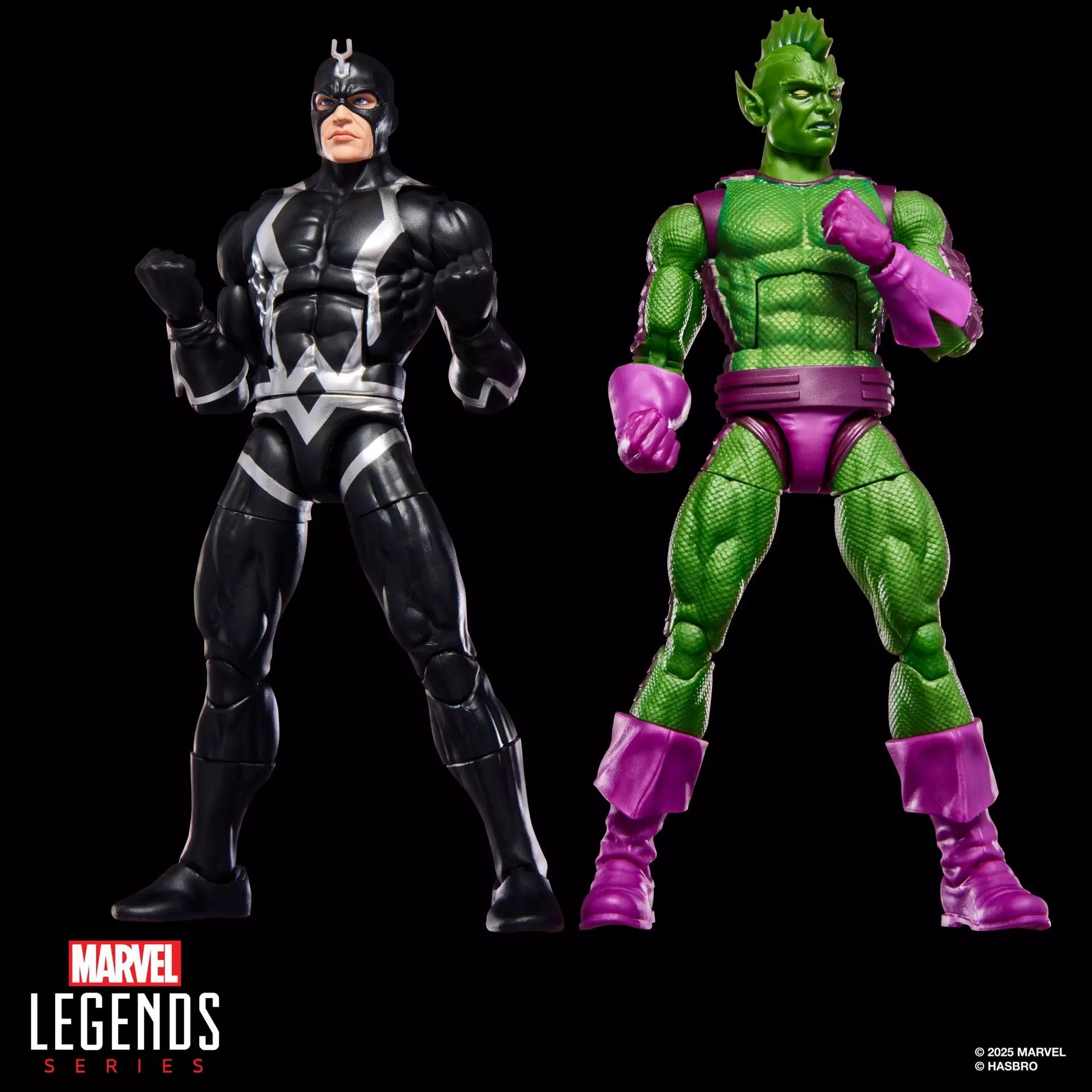 Hasbro - Marvel Legends Series - Freccia Nera e Triton Inumani