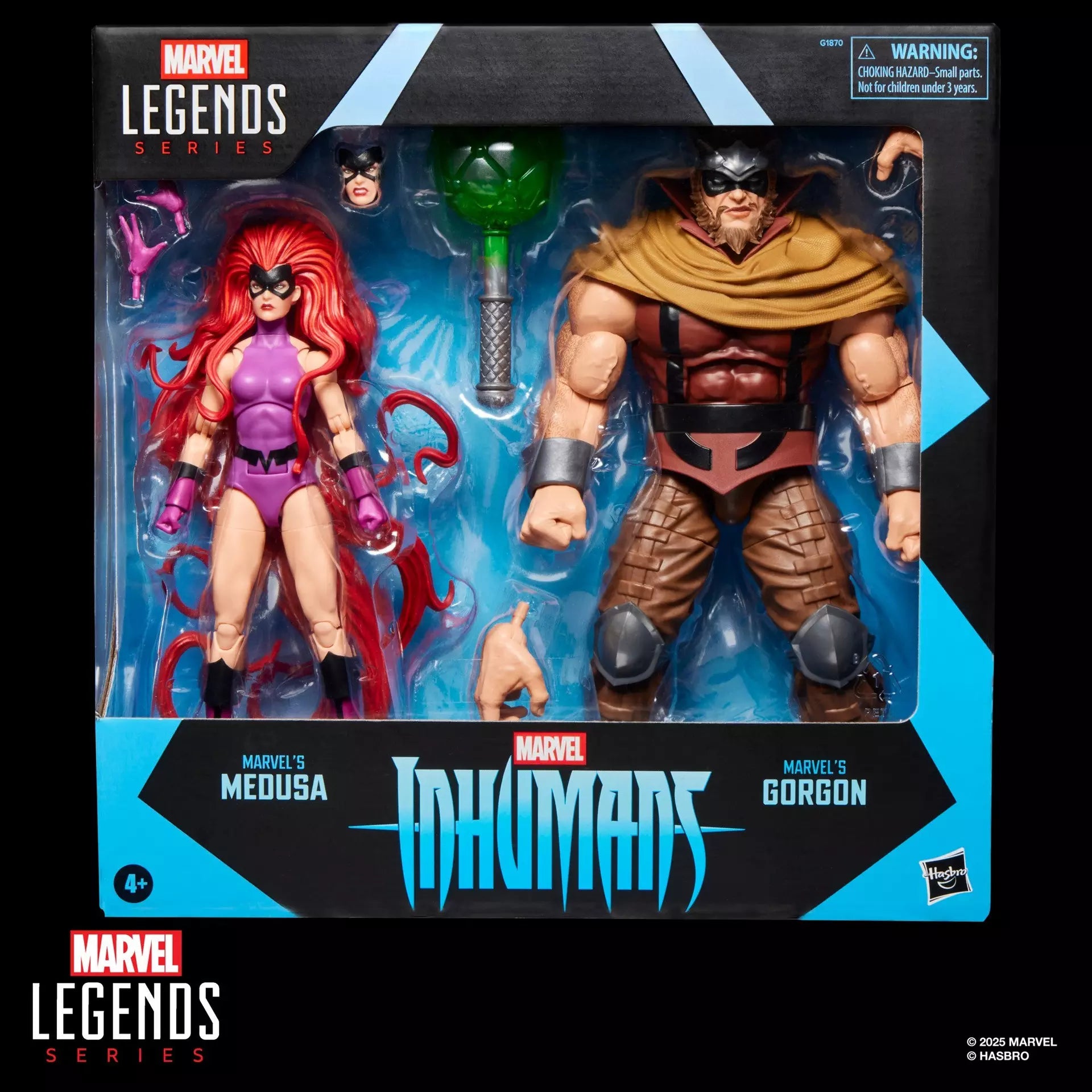Hasbro - Marvel Legends Series - Marvel's Medusa e Marvel's Gorgon