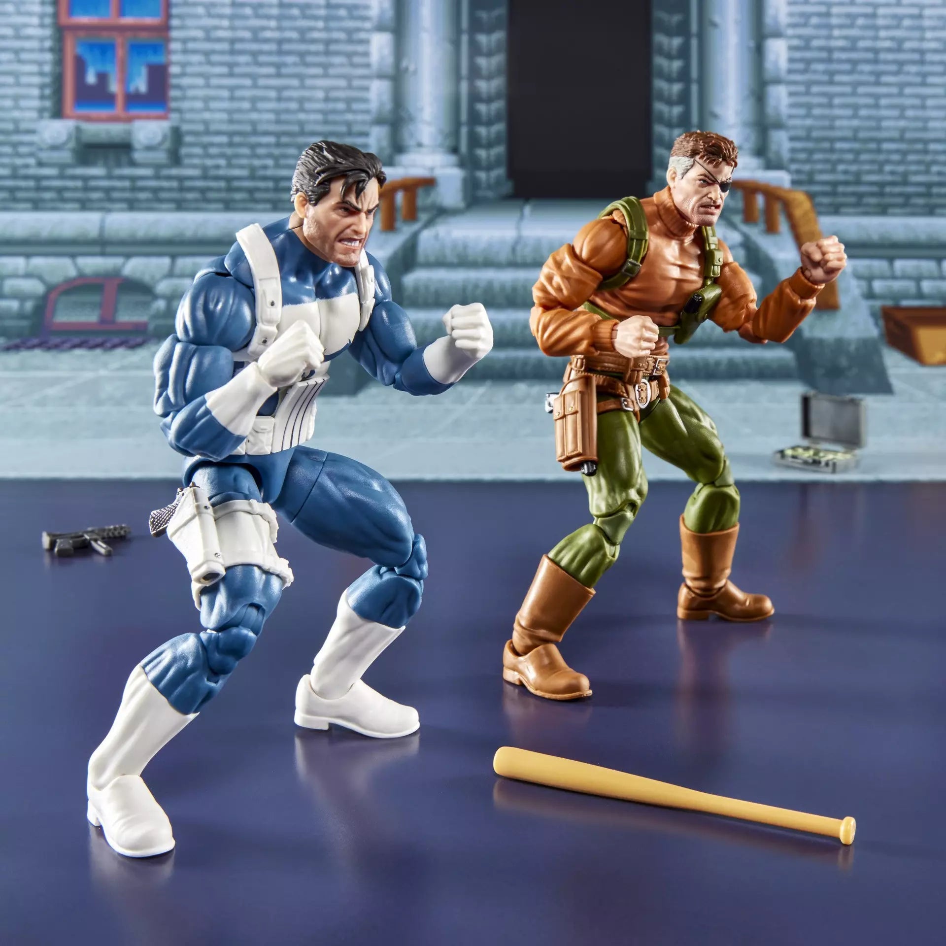 Hasbro - Marvel Legends Series - Gamerverse Punisher and Nick Fury
