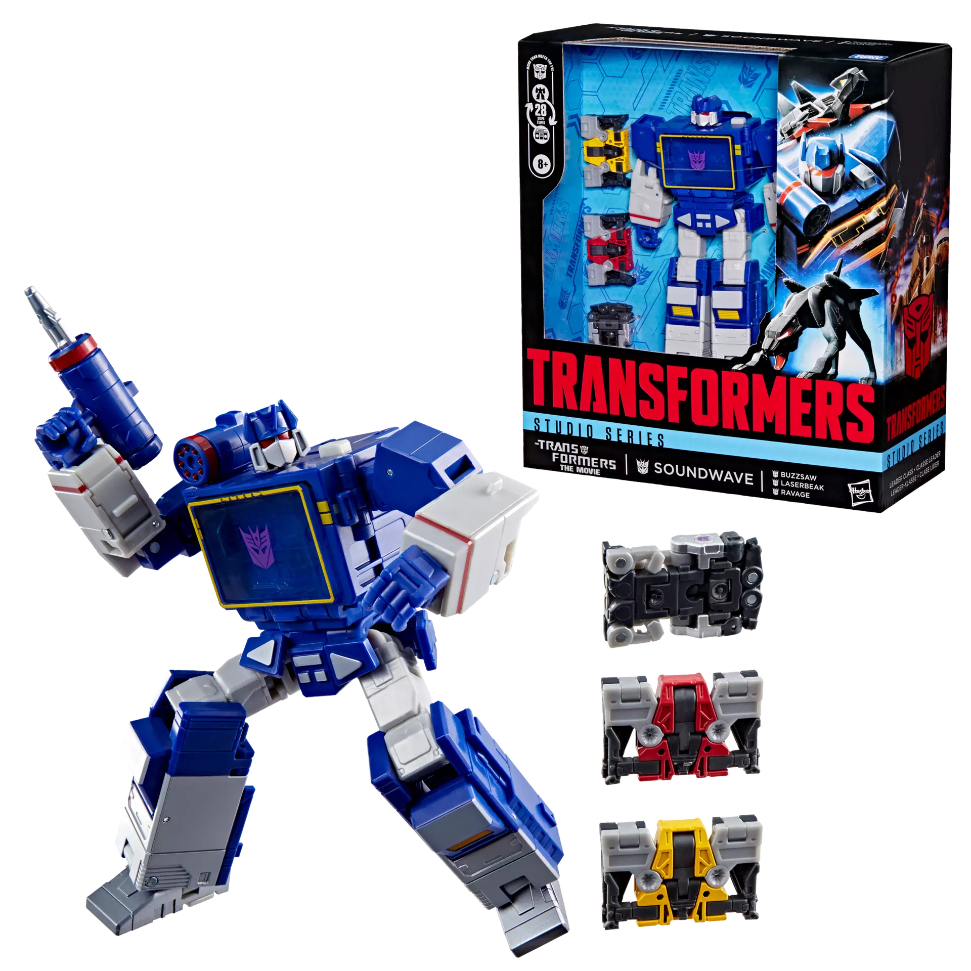 Hasbro - Transformers Studio Series - The Transformers: The Movie Leader Class Soundwave