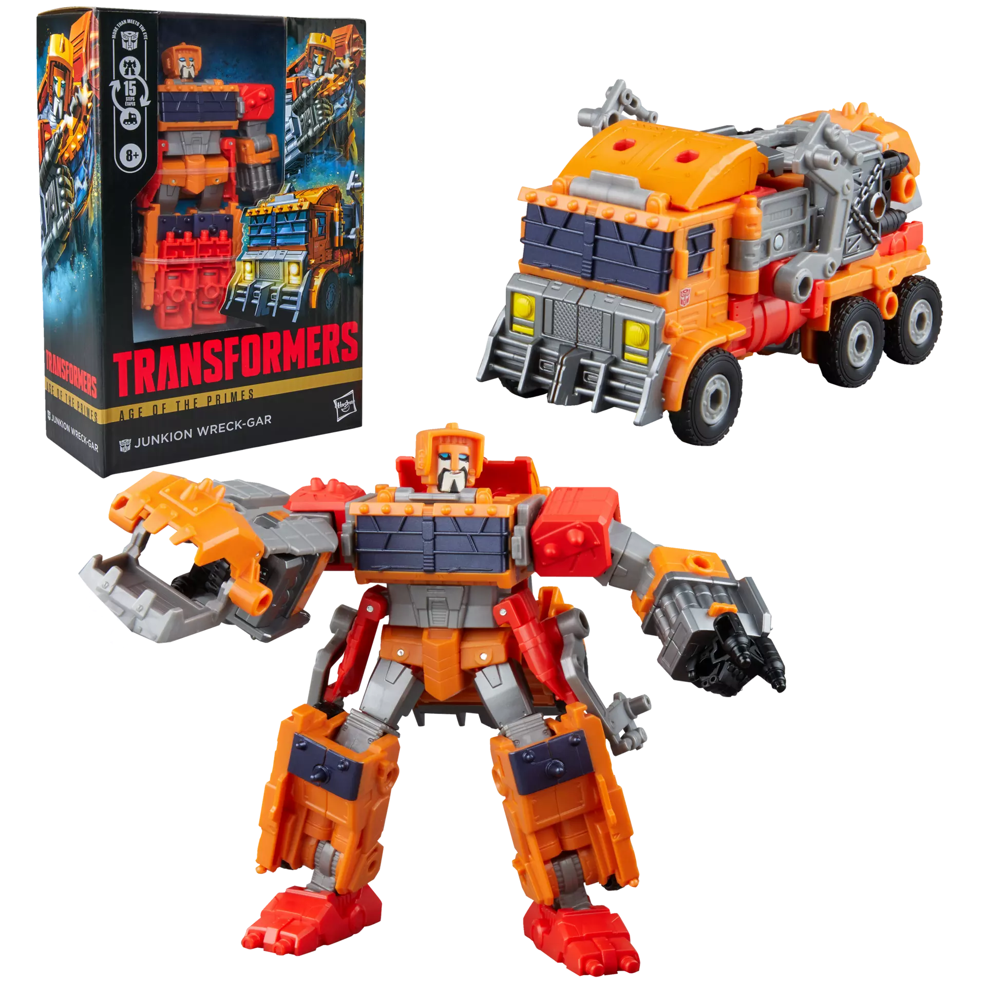 Hasbro - Transformers - Age of the Primes Voyager Class - Junkion Wreck-Gar