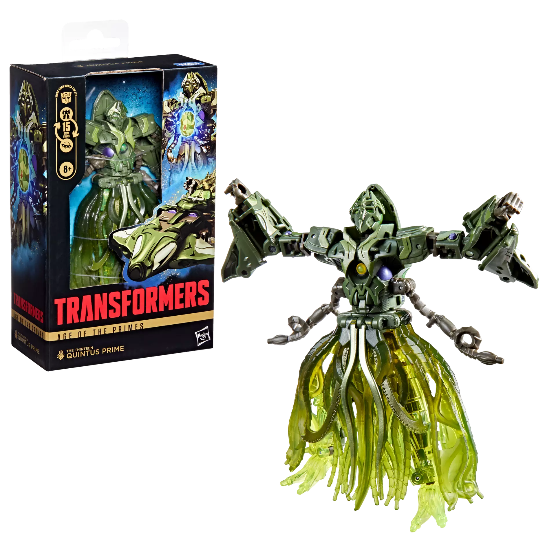 Hasbro - Transformers - Age of the Primes Deluxe Class - Quintus Optimus Prime dei Tredici