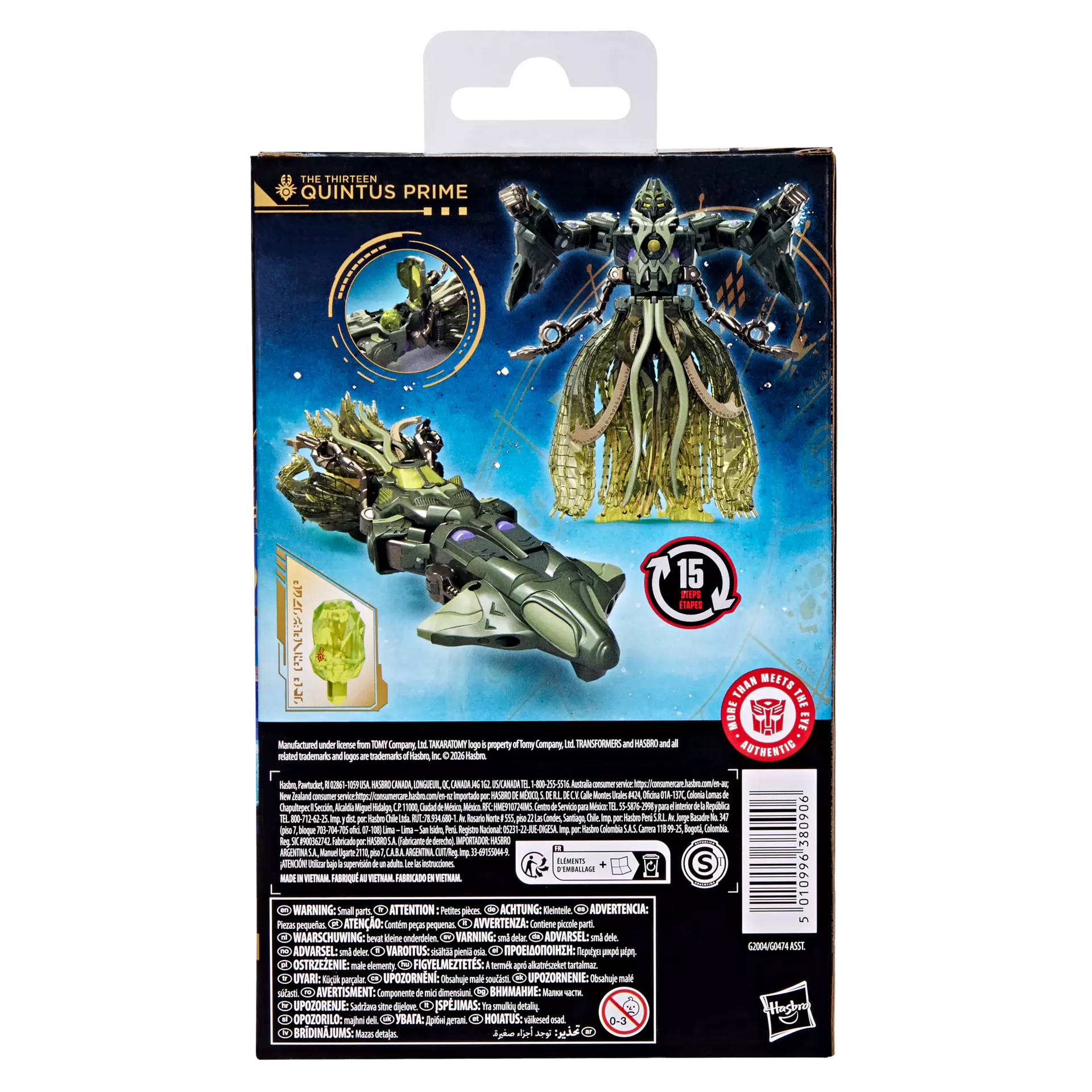 Hasbro - Transformers - Age of the Primes Deluxe Class - Quintus Optimus Prime dei Tredici