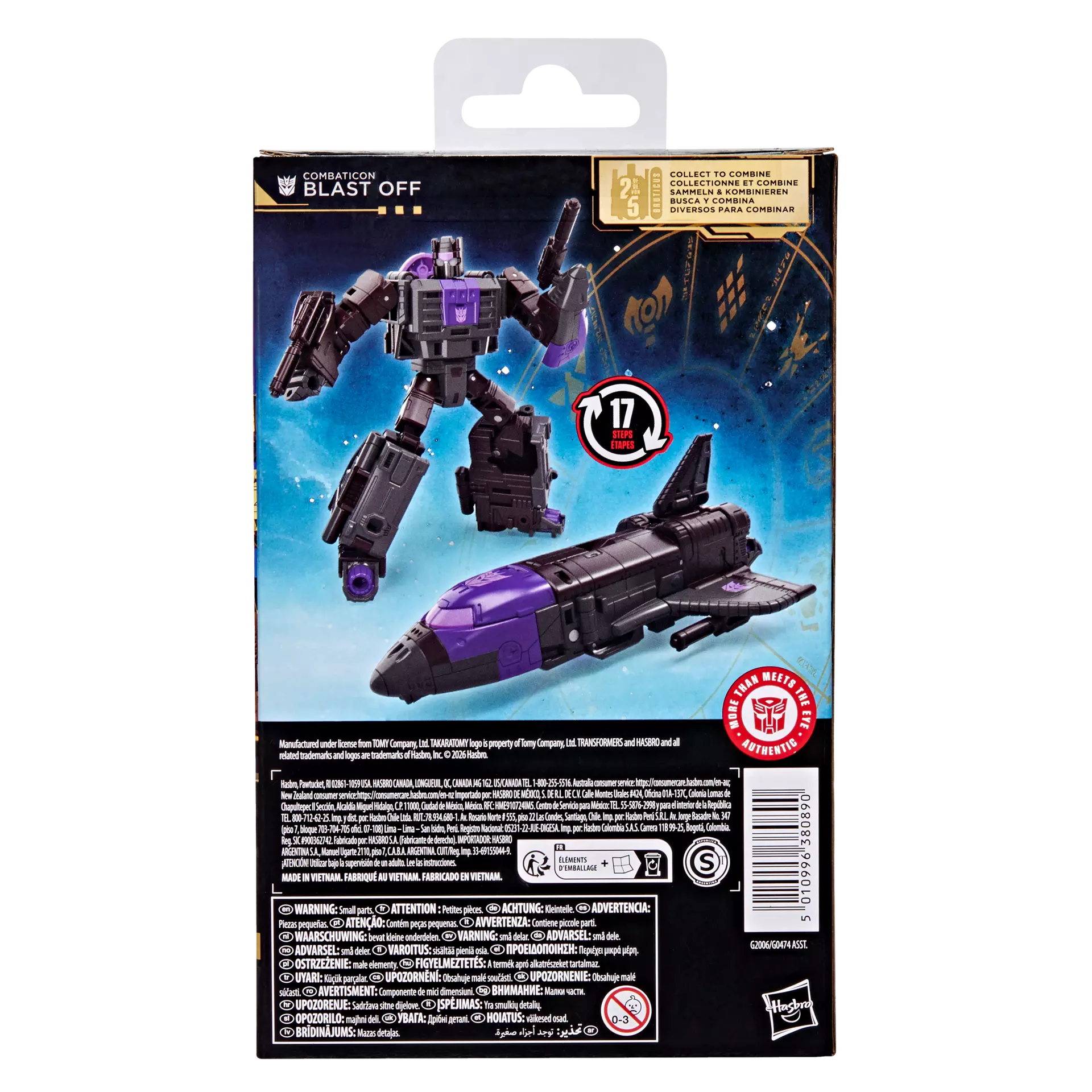 Hasbro - Transformers - Age of the Primes Deluxe Class - Combaticon Blast Off