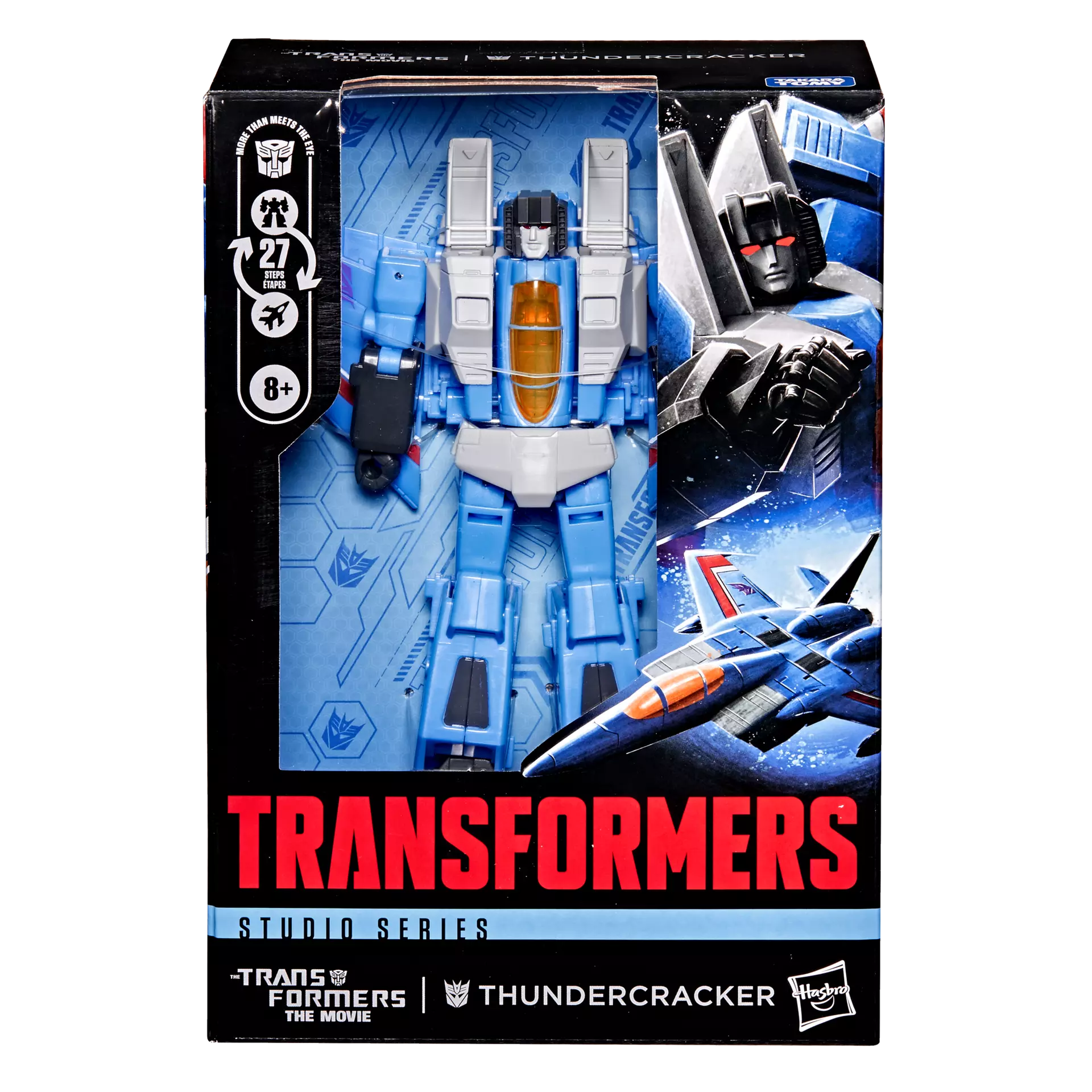 Hasbro - Transformers - Studio Series Voyager Class - Thundercracker, ispirato al film