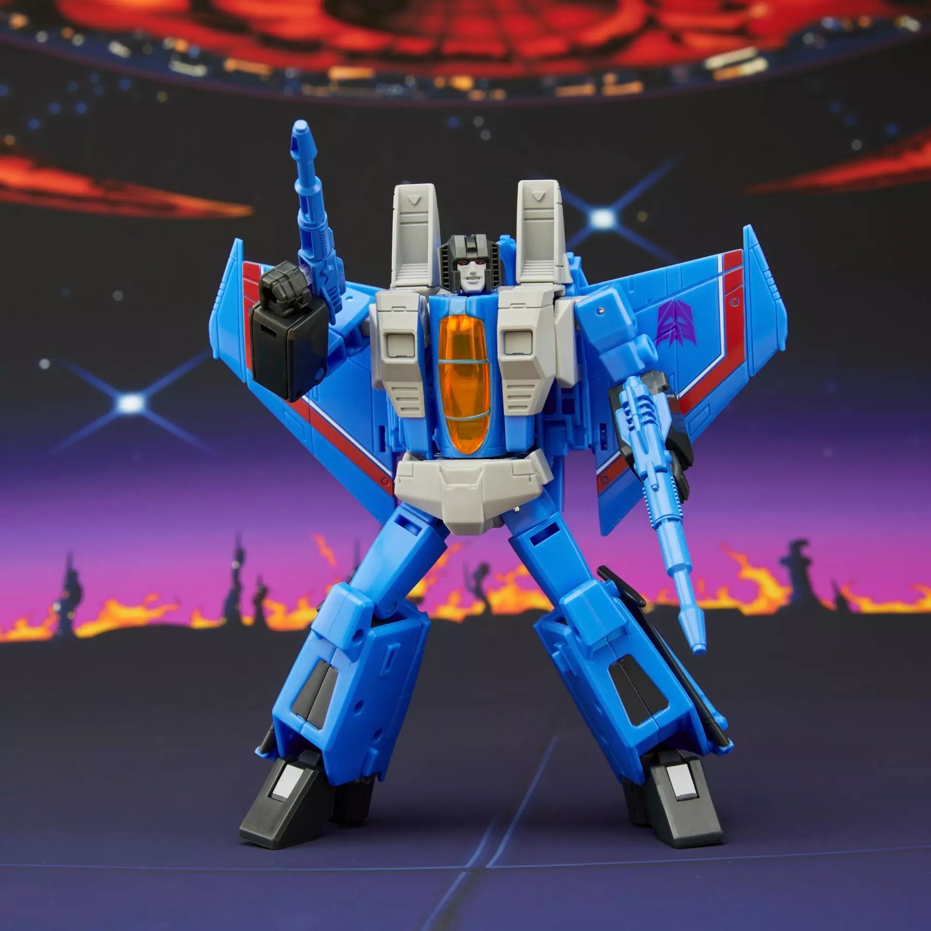 Hasbro - Transformers - Studio Series Voyager Class - Thundercracker, ispirato al film