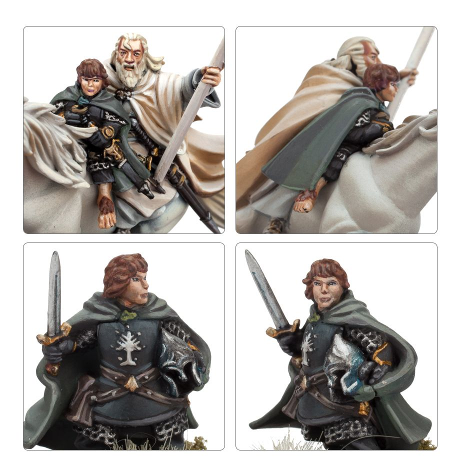 The Middle-Earth - Good - Gandalf™ the White and Peregrin Took™